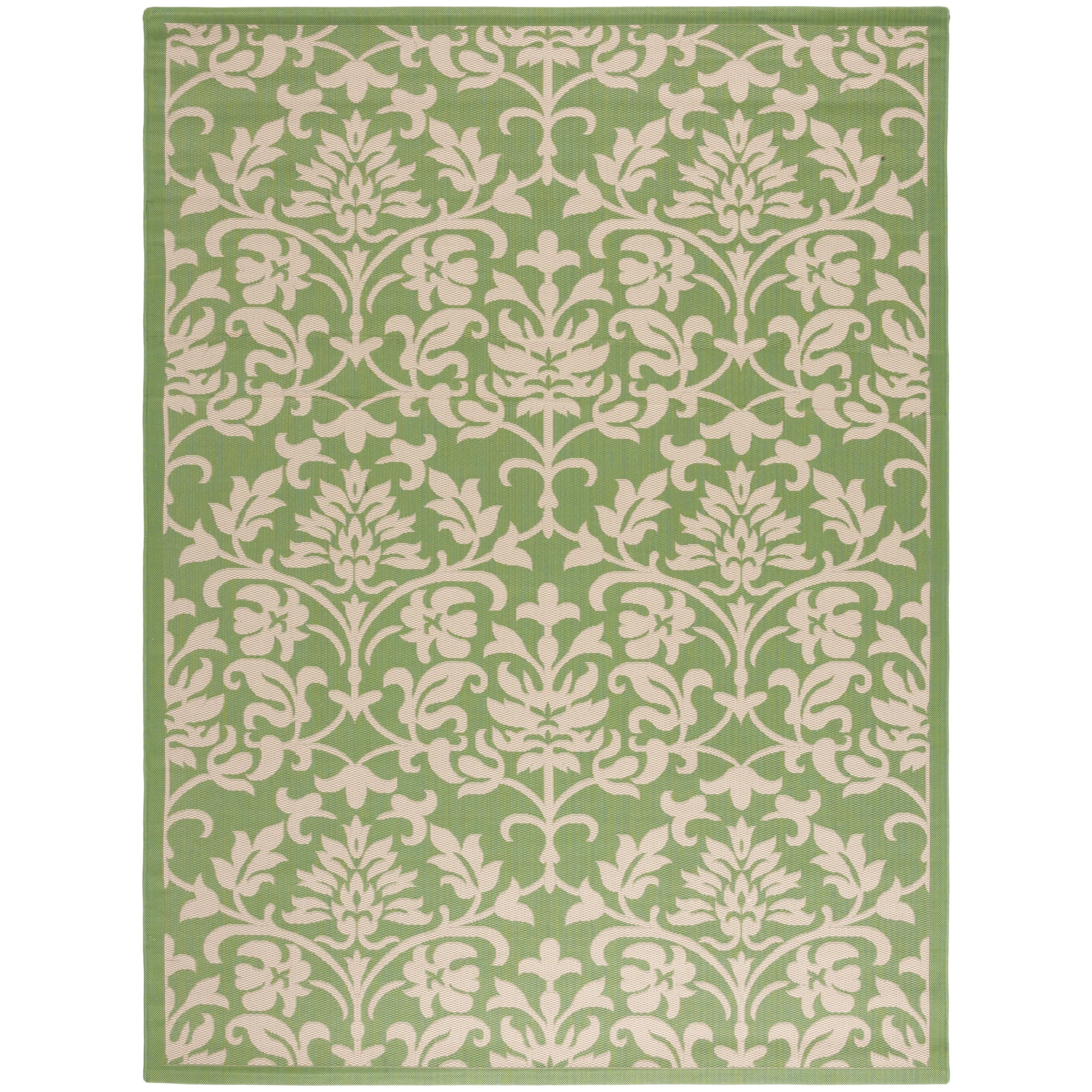 SAFAVIEH Courtyard Heleena Indoor/ Outdoor Waterproof Patio Backyard Rug