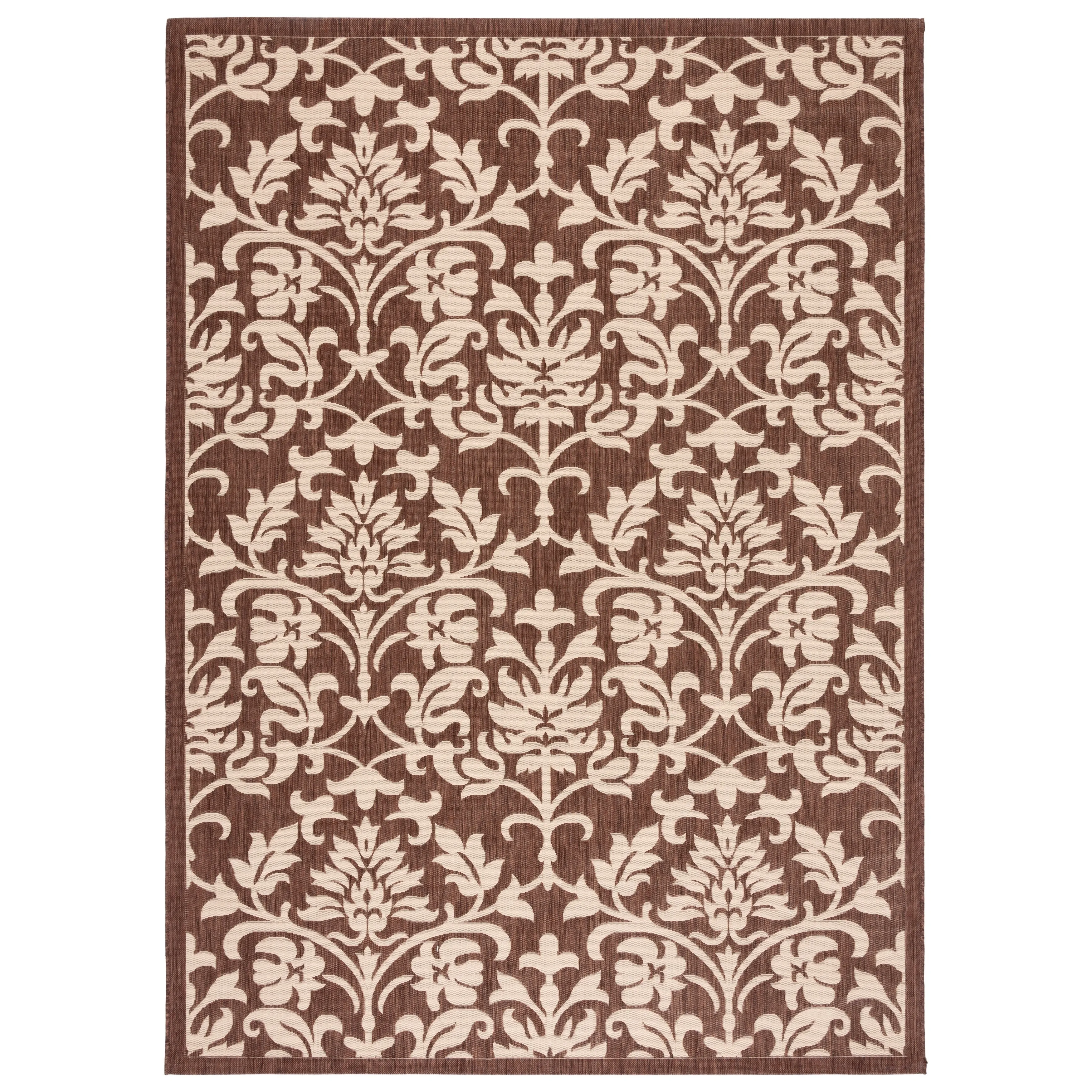 SAFAVIEH Courtyard Heleena Indoor/ Outdoor Waterproof Patio Backyard Rug