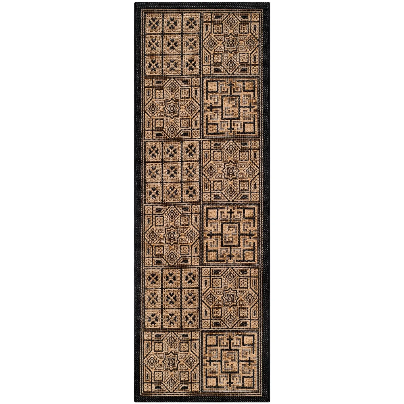 SAFAVIEH Courtyard Jacklyn Indoor/ Outdoor Waterproof Patio Backyard Rug