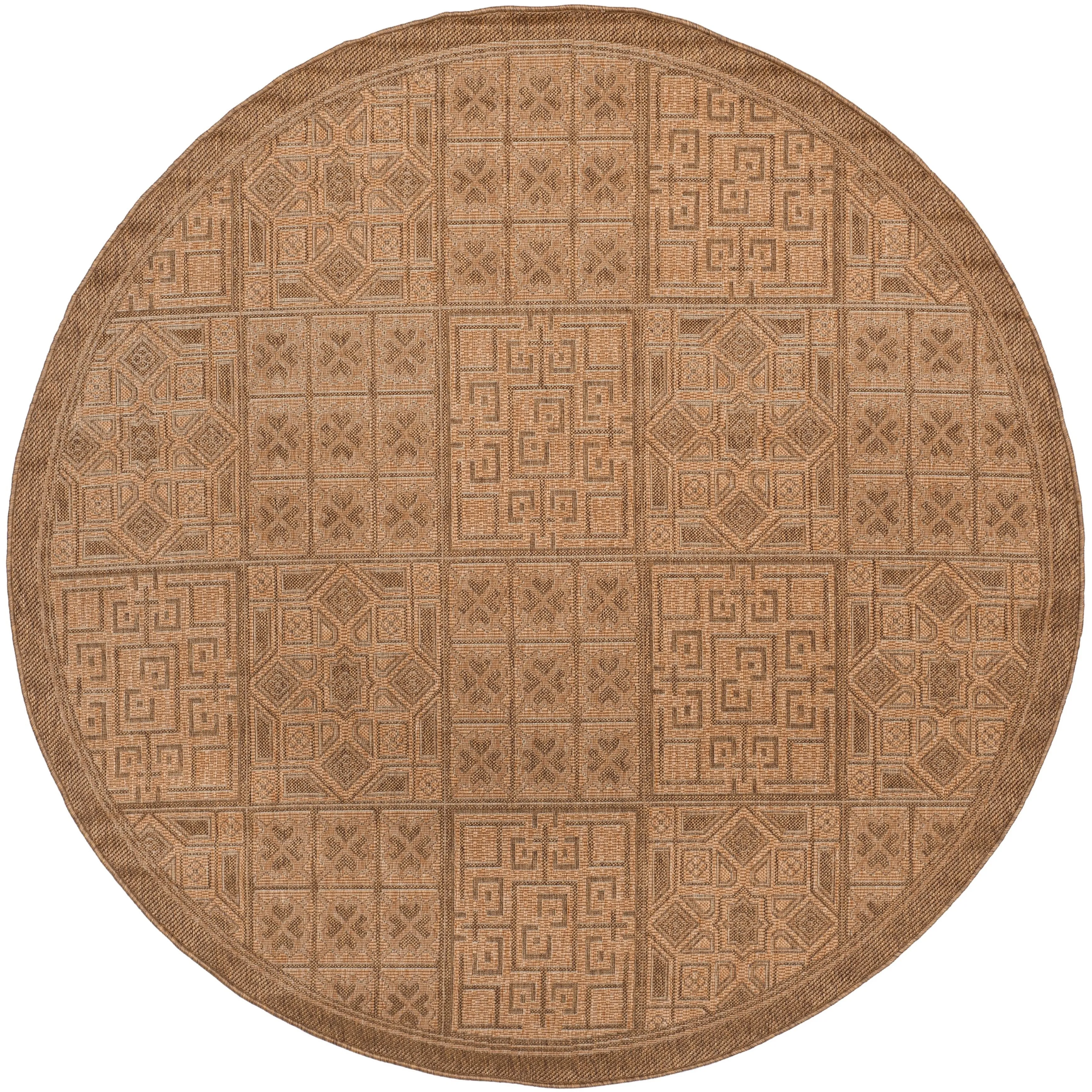 SAFAVIEH Courtyard Jacklyn Indoor/ Outdoor Waterproof Patio Backyard Rug