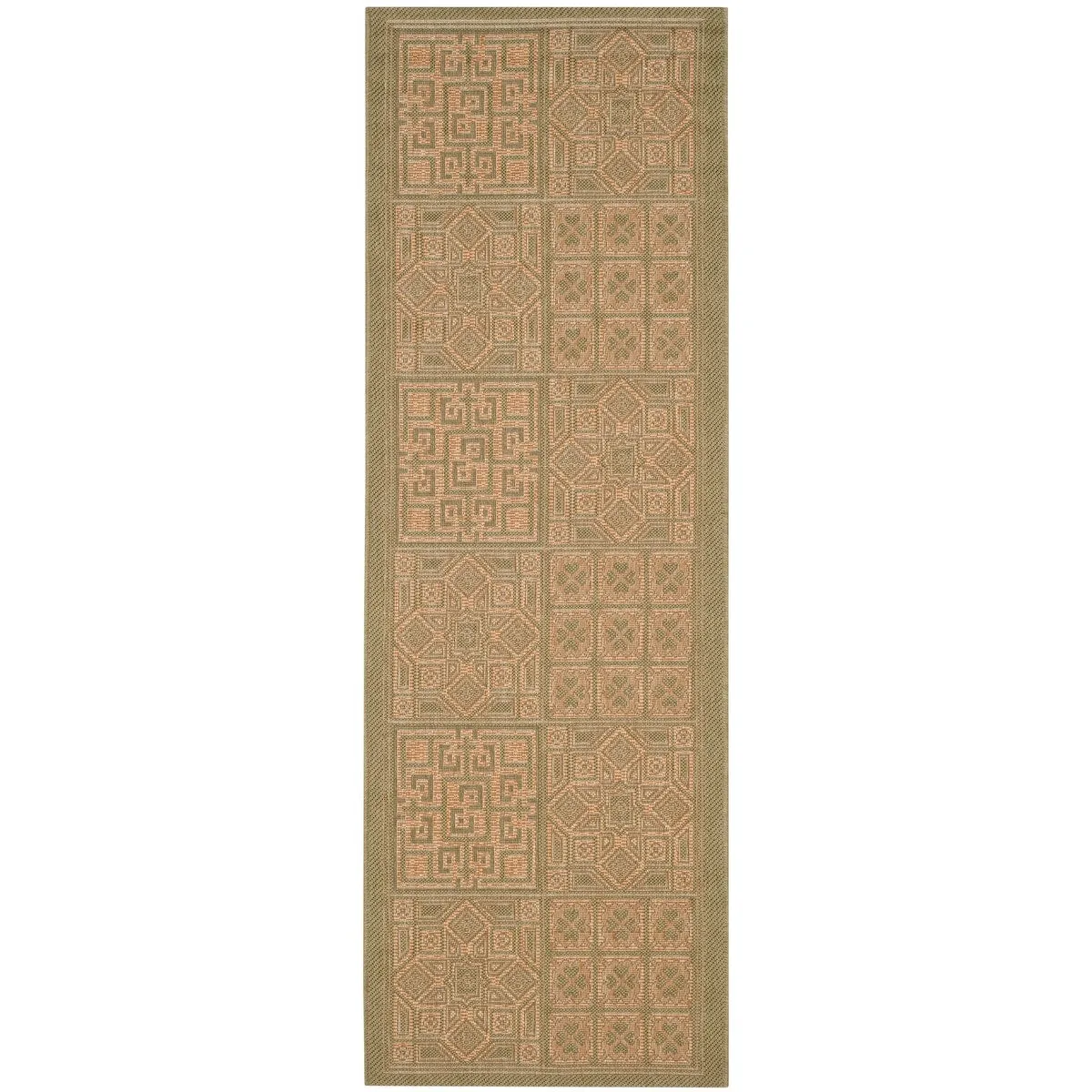 SAFAVIEH Courtyard Jacklyn Indoor/ Outdoor Waterproof Patio Backyard Rug