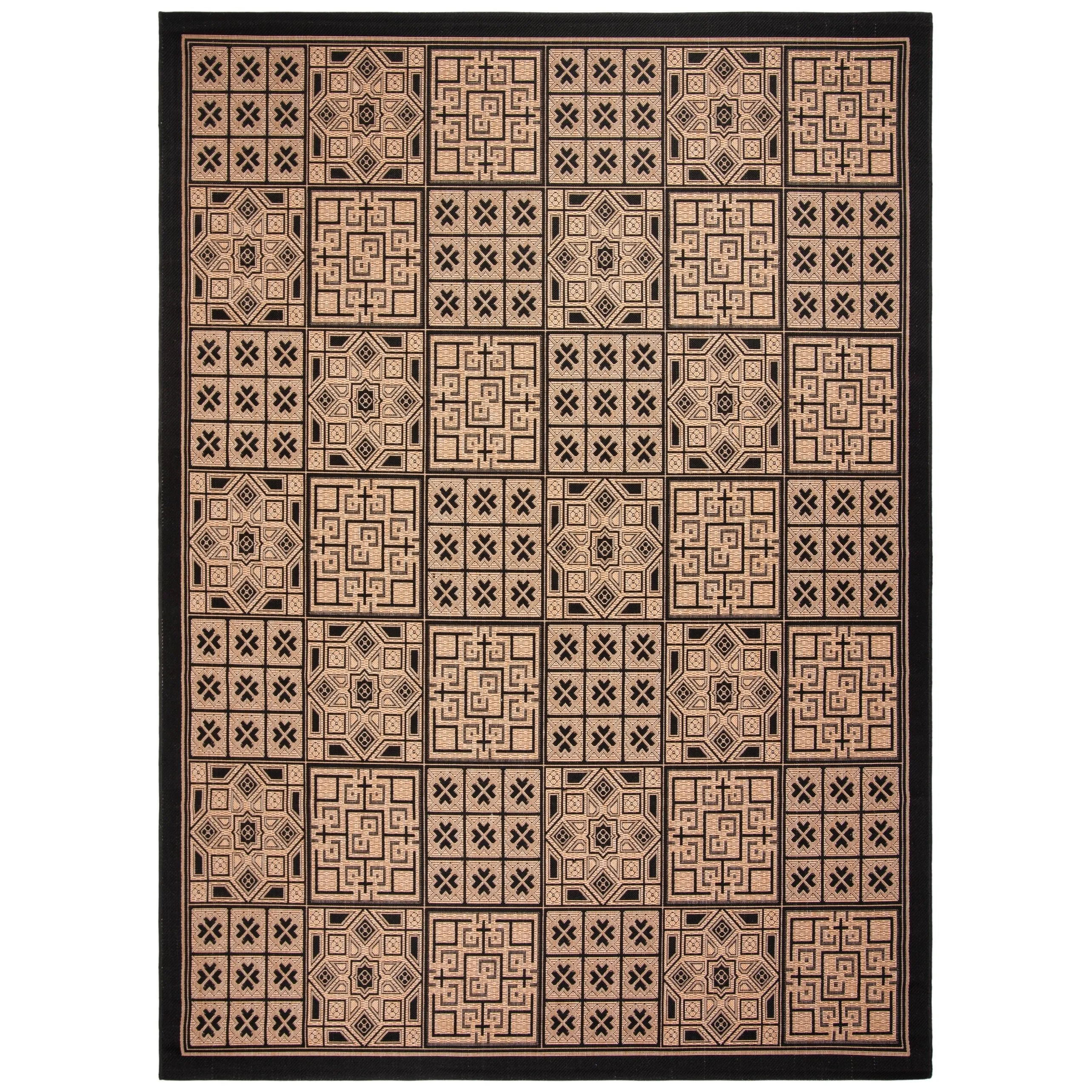 SAFAVIEH Courtyard Jacklyn Indoor/ Outdoor Waterproof Patio Backyard Rug