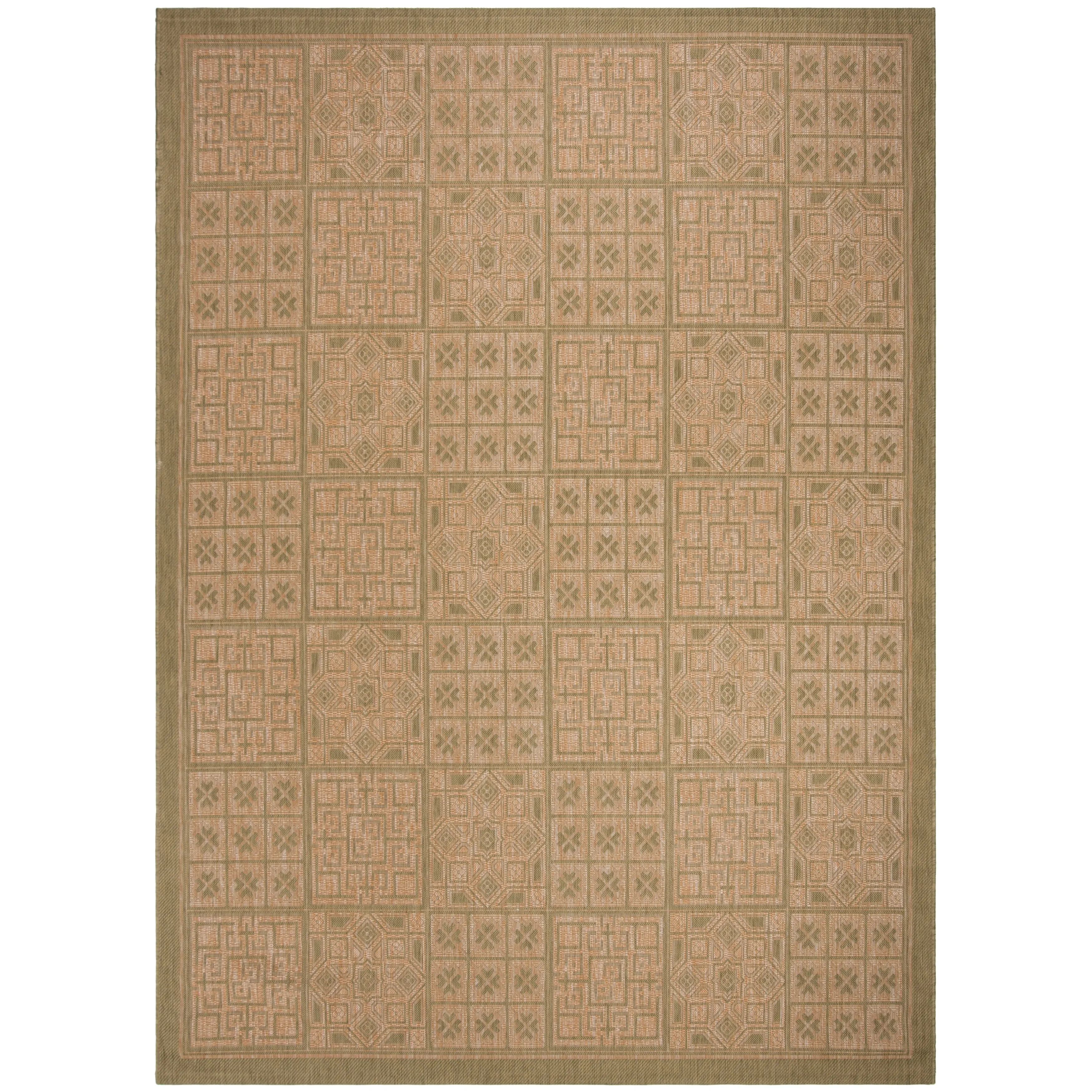 SAFAVIEH Courtyard Jacklyn Indoor/ Outdoor Waterproof Patio Backyard Rug