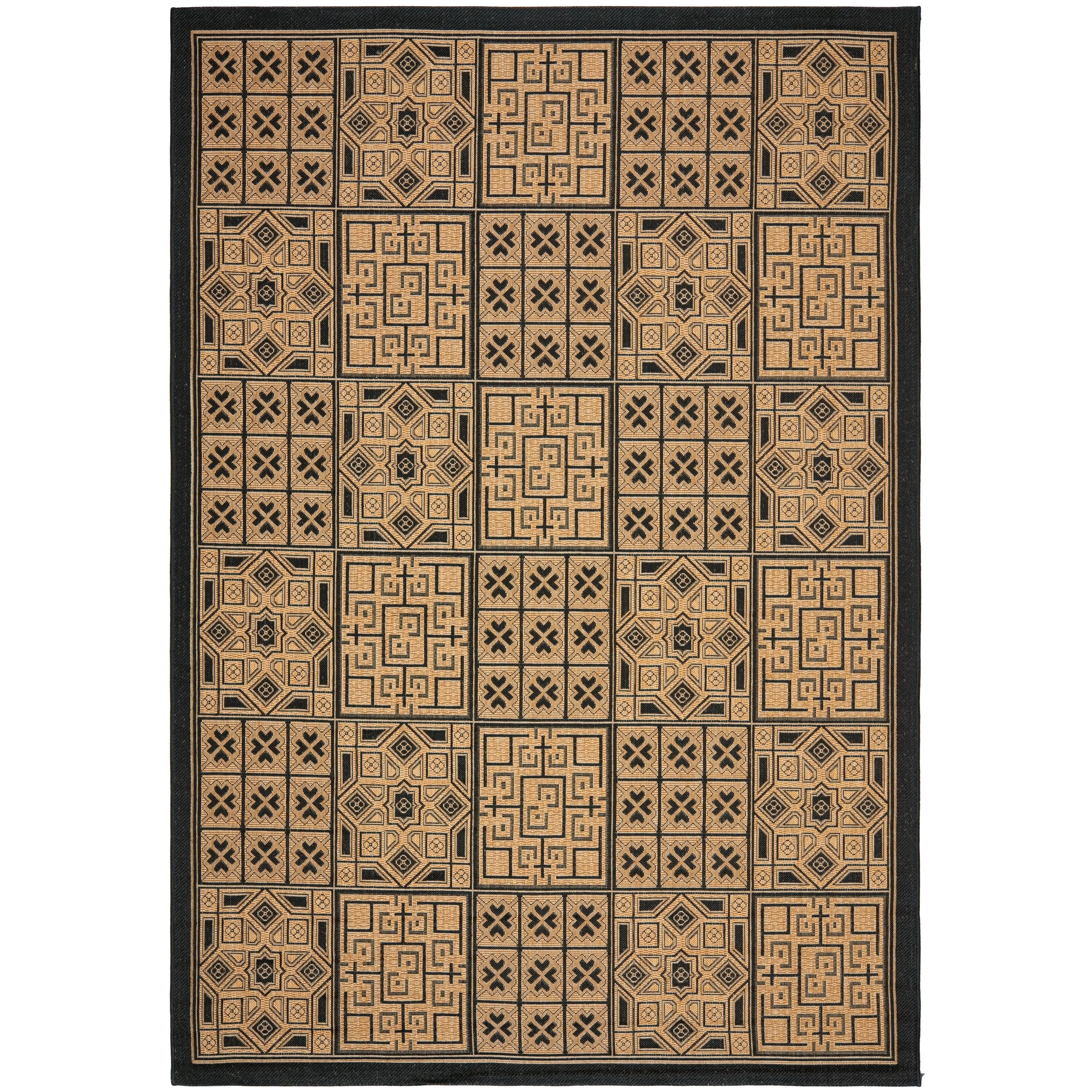 SAFAVIEH Courtyard Jacklyn Indoor/ Outdoor Waterproof Patio Backyard Rug