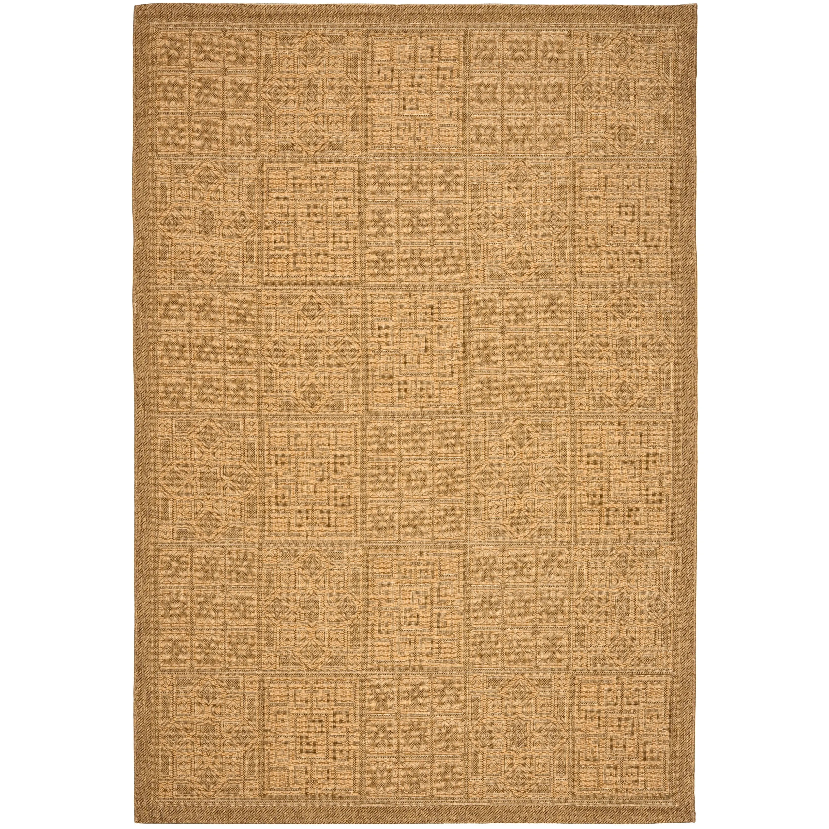 SAFAVIEH Courtyard Jacklyn Indoor/ Outdoor Waterproof Patio Backyard Rug