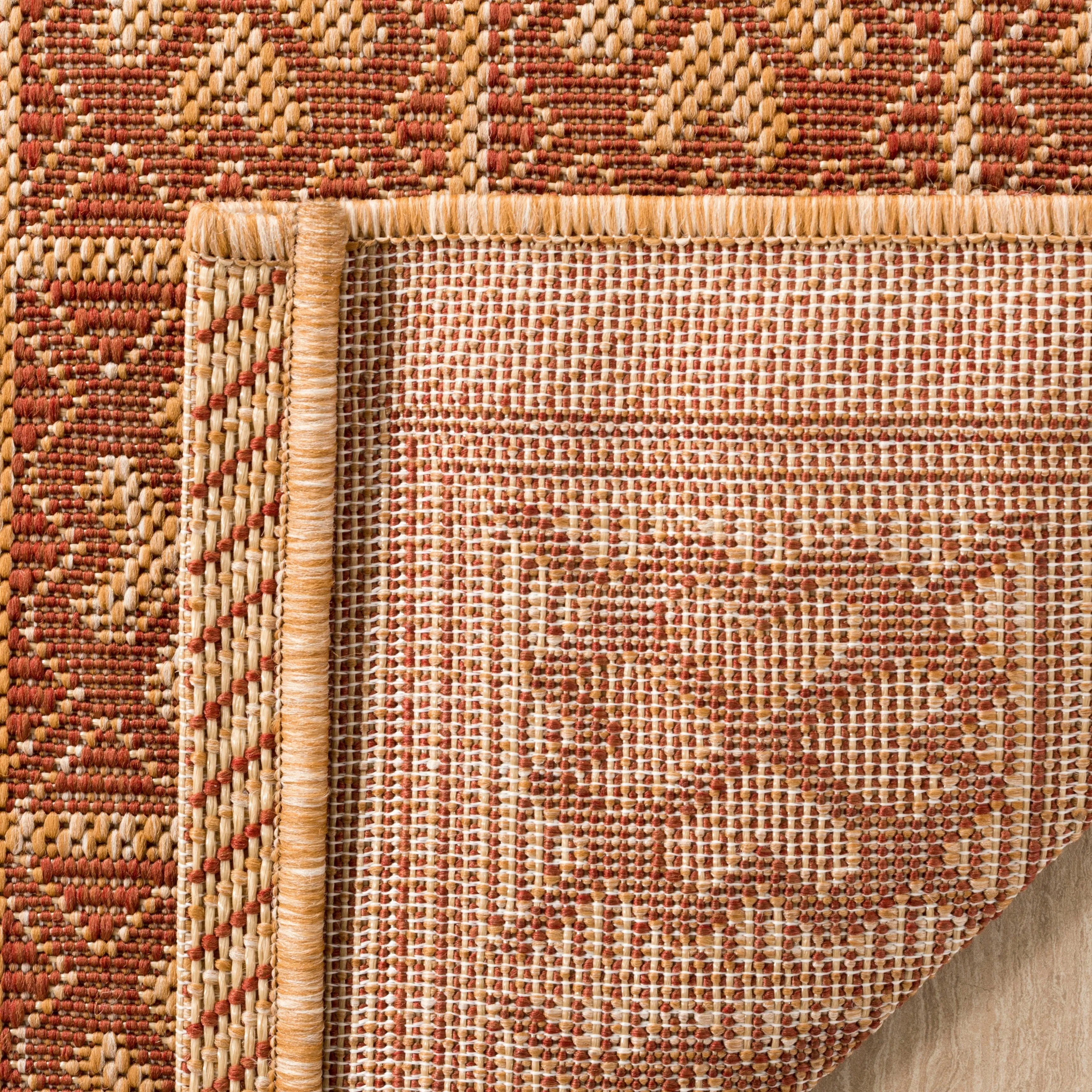 SAFAVIEH Courtyard Jacklyn Indoor/ Outdoor Waterproof Patio Backyard Rug
