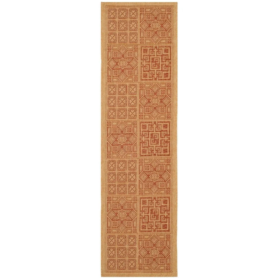 SAFAVIEH Courtyard Jacklyn Indoor/ Outdoor Waterproof Patio Backyard Rug