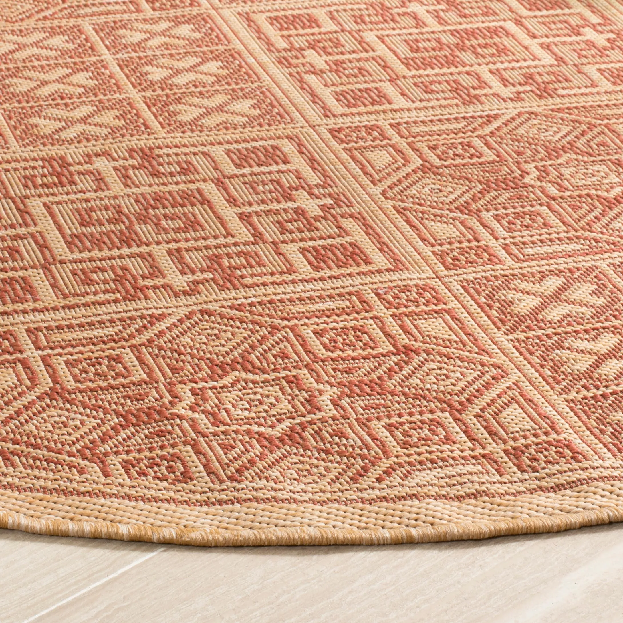 SAFAVIEH Courtyard Jacklyn Indoor/ Outdoor Waterproof Patio Backyard Rug