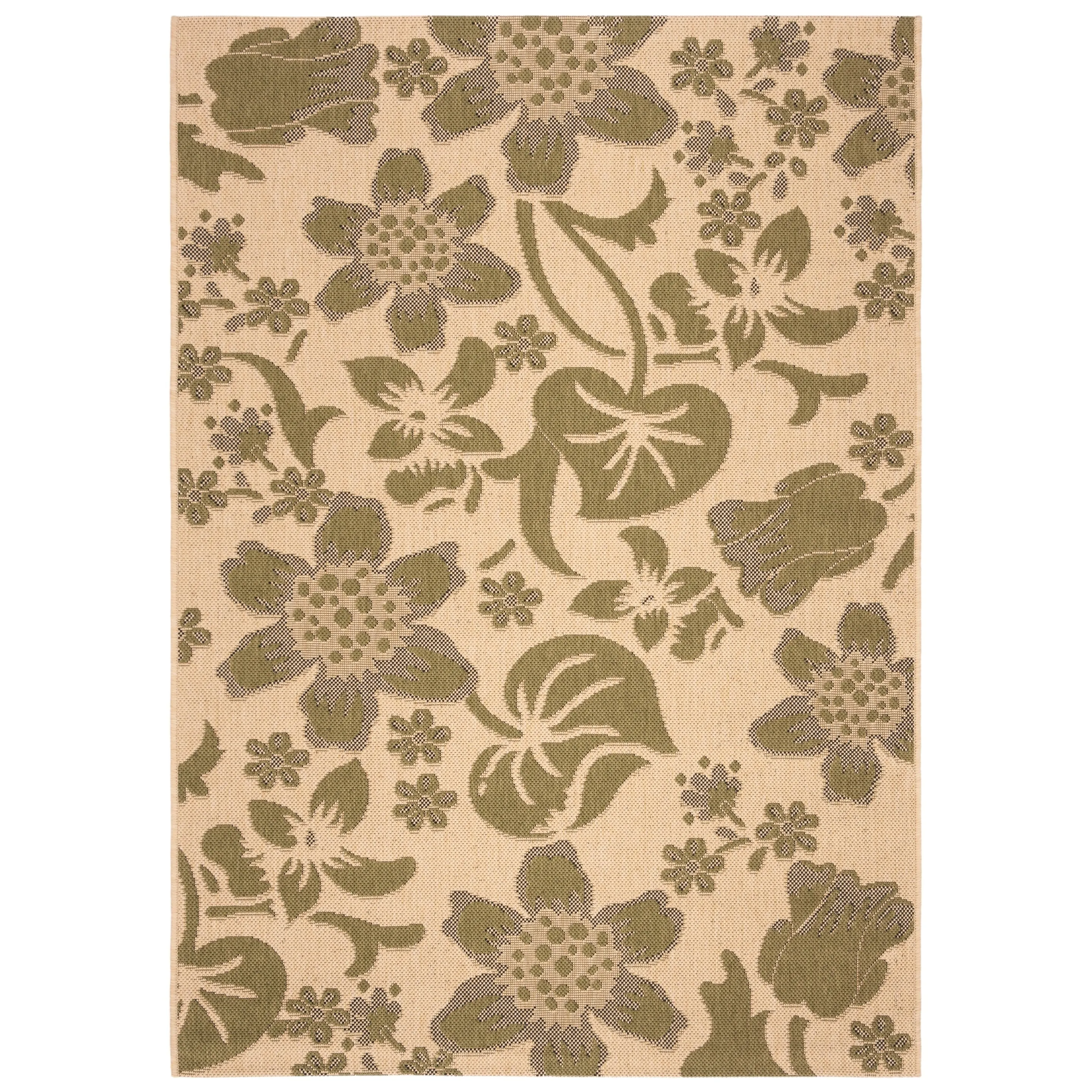 SAFAVIEH Courtyard Lavona Indoor/ Outdoor Waterproof Patio Backyard Rug