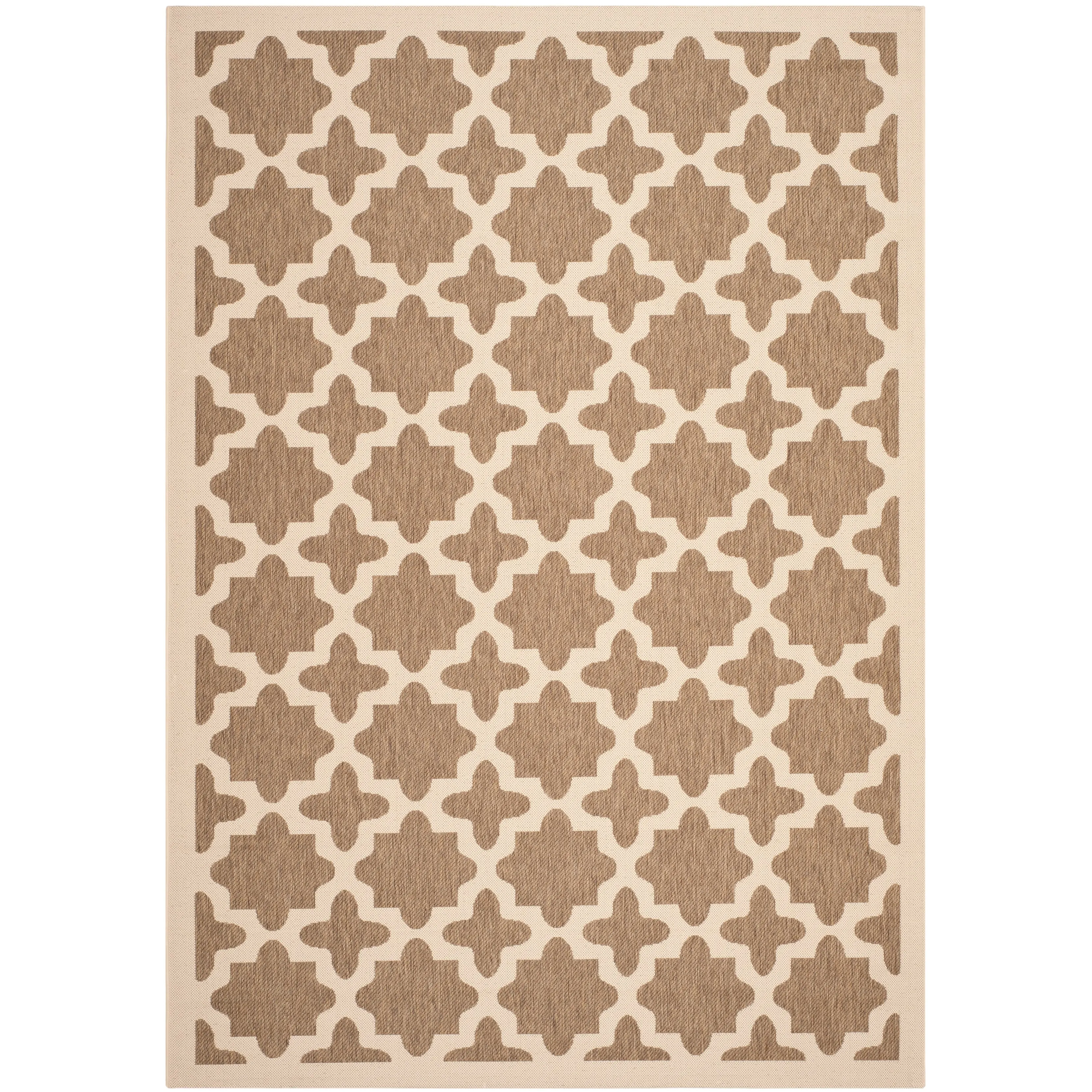 SAFAVIEH Courtyard Myrianne Indoor/ Outdoor Waterproof Patio Backyard Rug