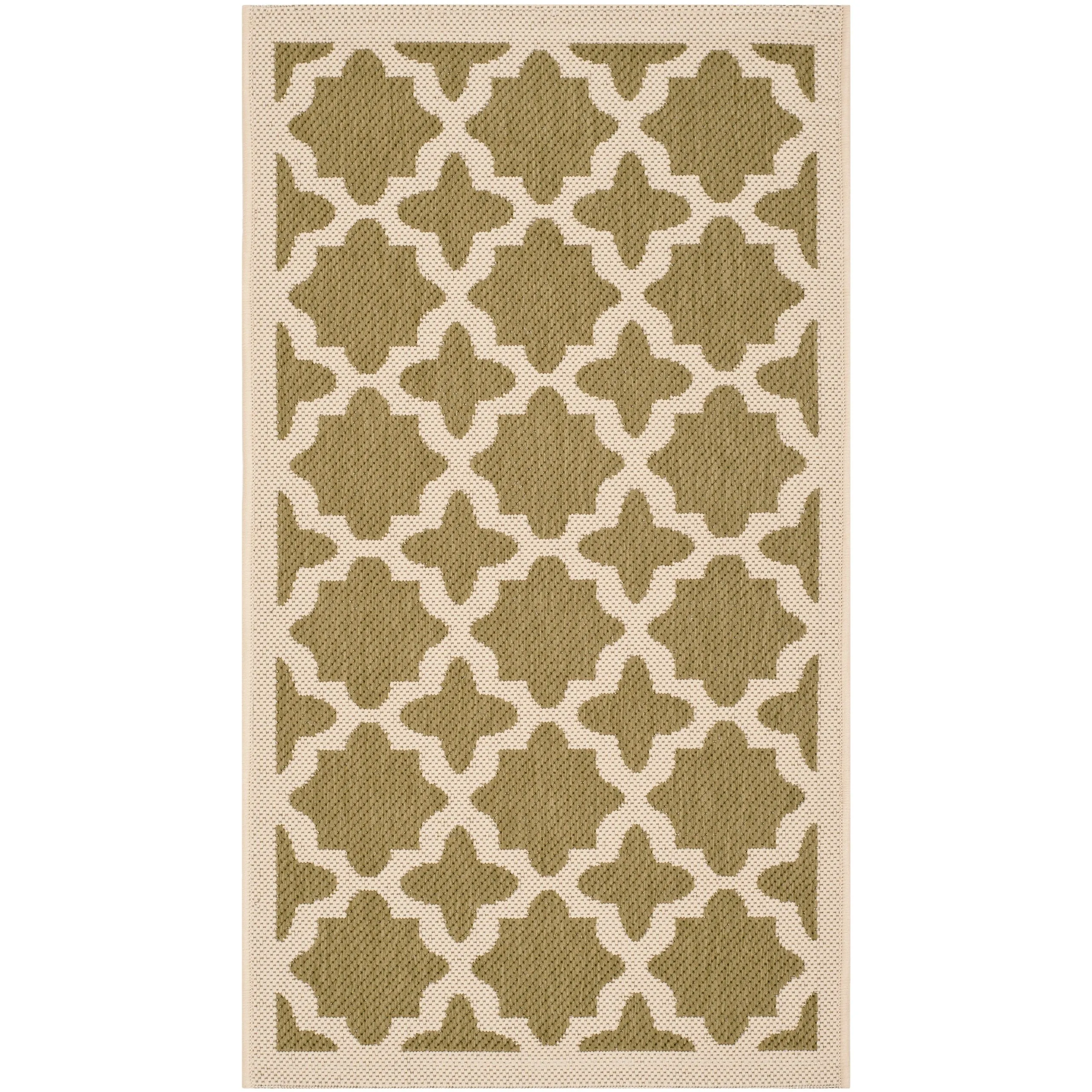 SAFAVIEH Courtyard Myrianne Indoor/ Outdoor Waterproof Patio Backyard Rug