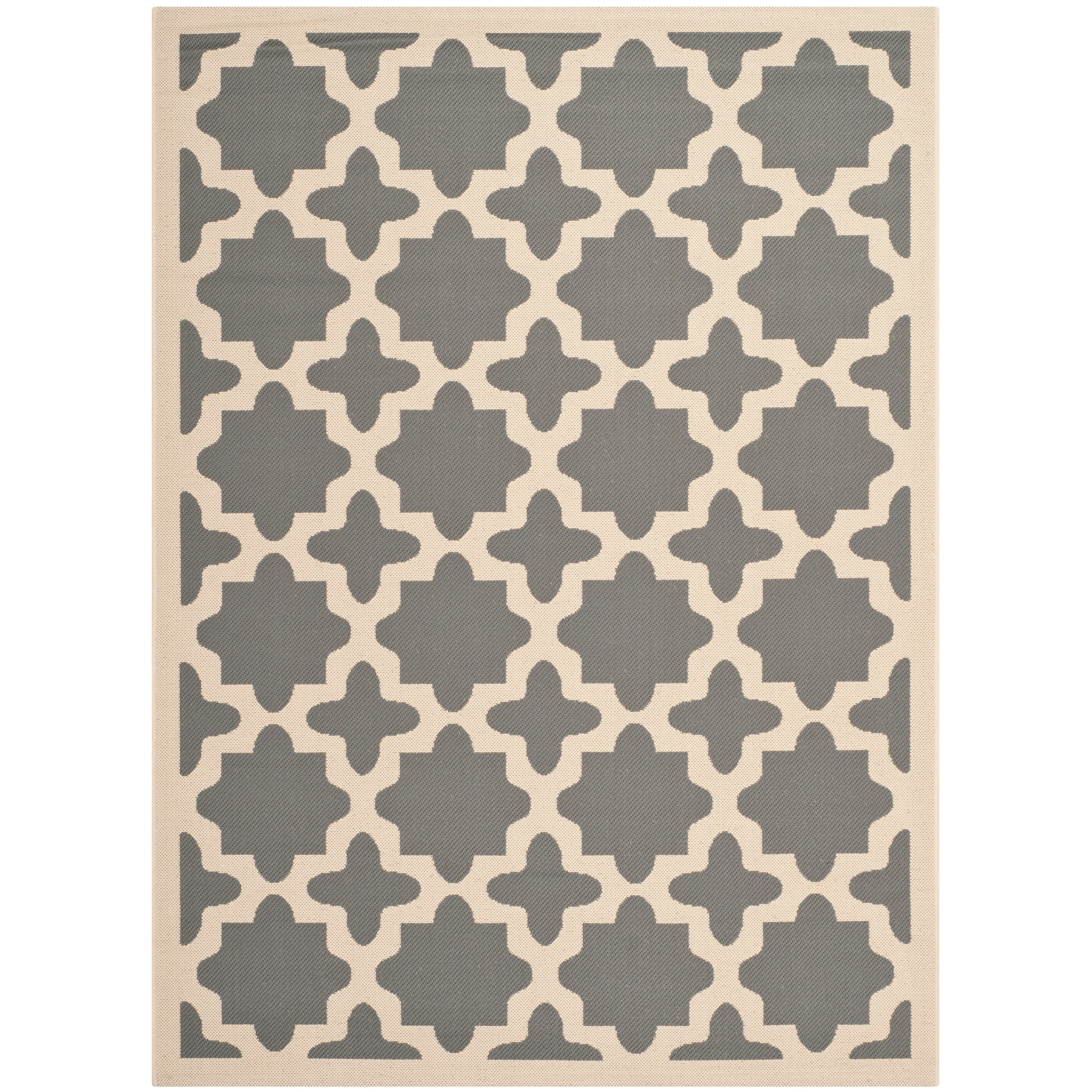 SAFAVIEH Courtyard Myrianne Indoor/ Outdoor Waterproof Patio Backyard Rug