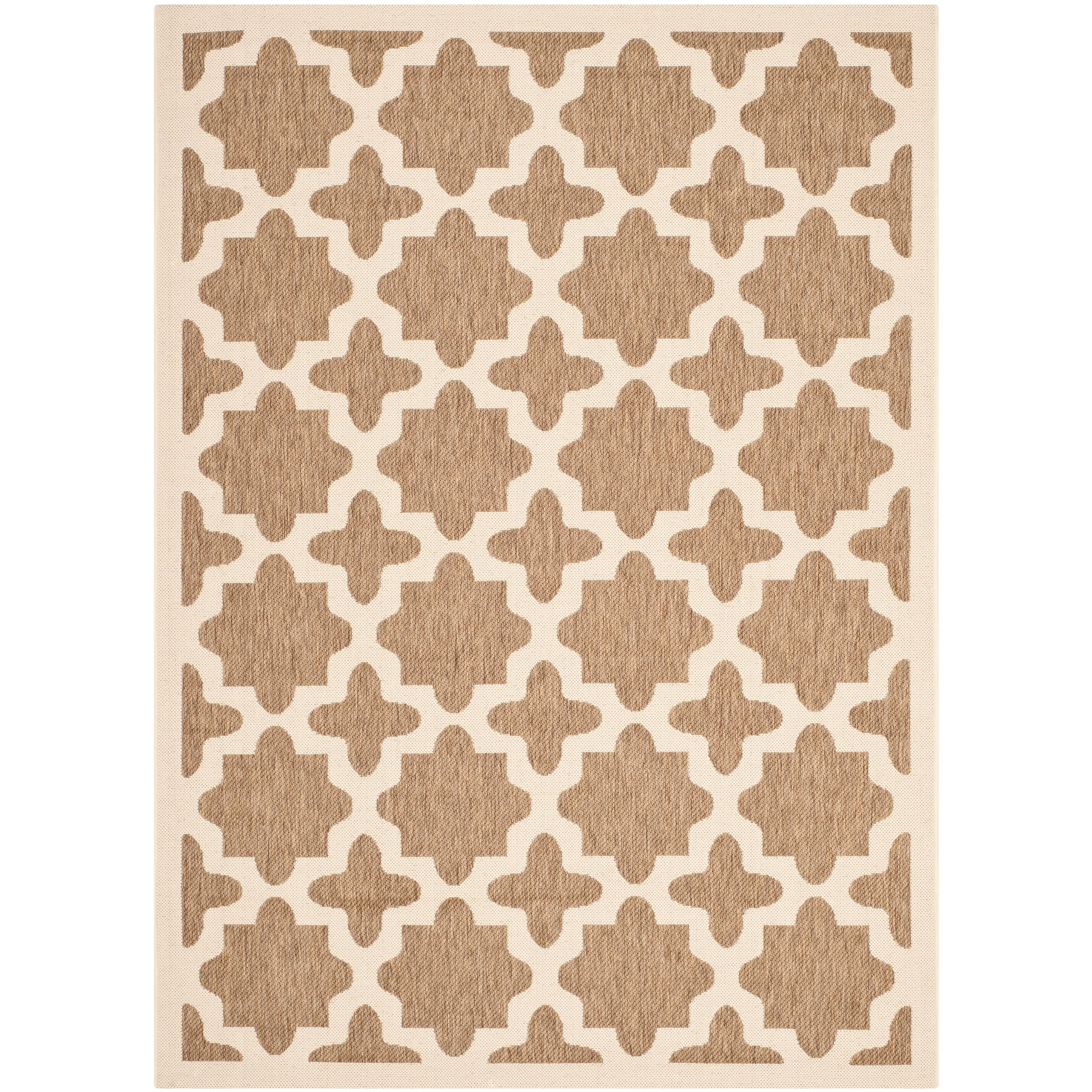 SAFAVIEH Courtyard Myrianne Indoor/ Outdoor Waterproof Patio Backyard Rug