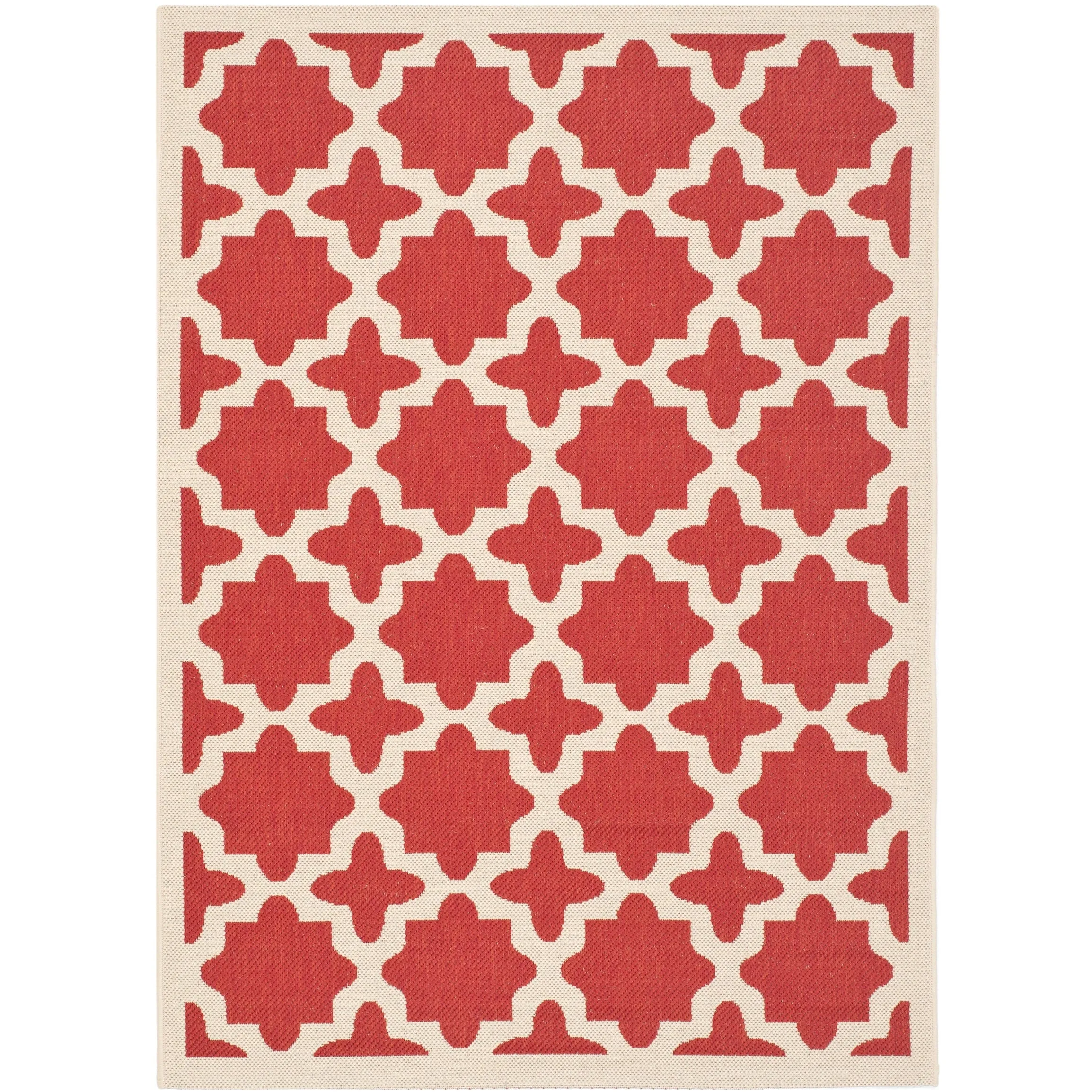 SAFAVIEH Courtyard Myrianne Indoor/ Outdoor Waterproof Patio Backyard Rug