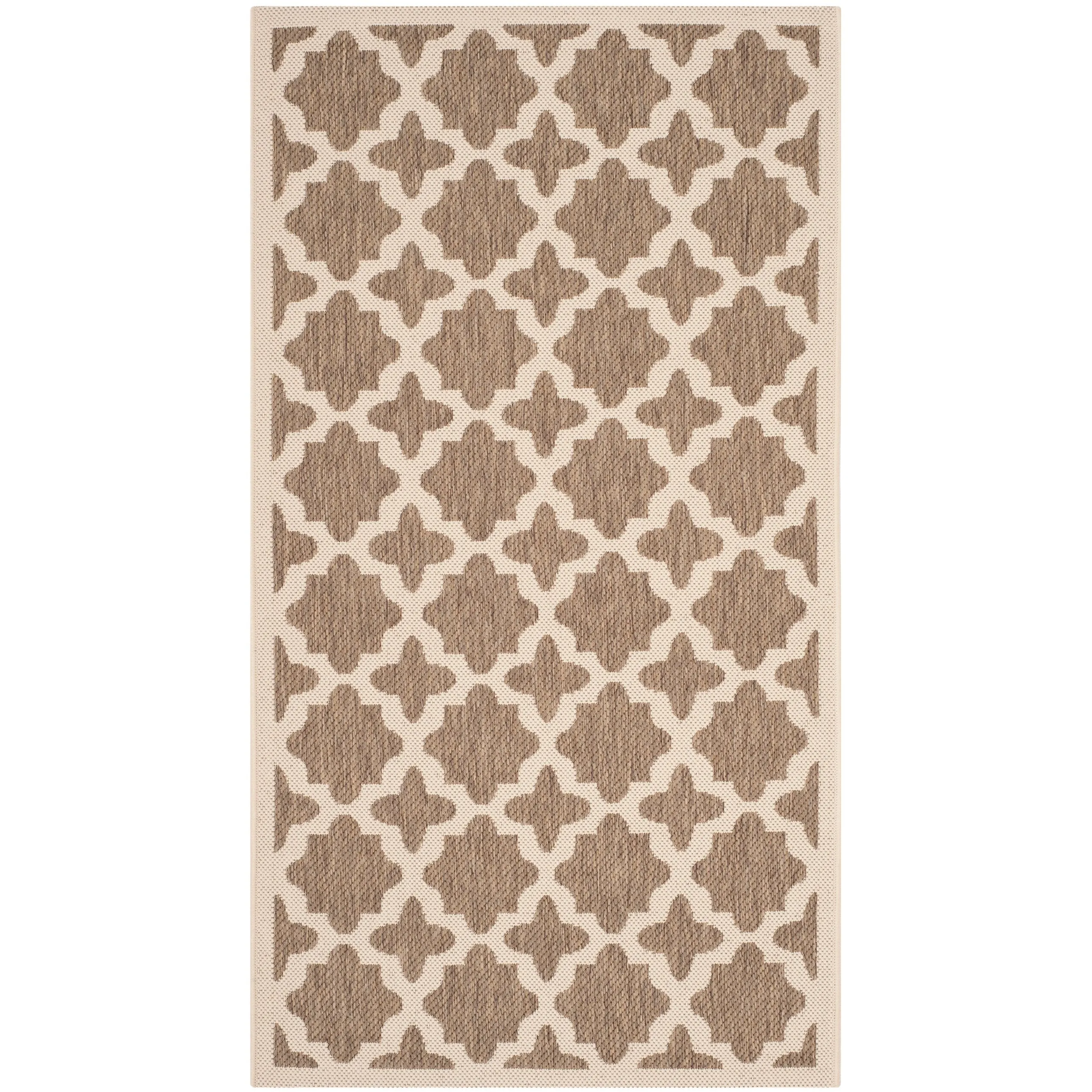 SAFAVIEH Courtyard Myrianne Indoor/ Outdoor Waterproof Patio Backyard Rug
