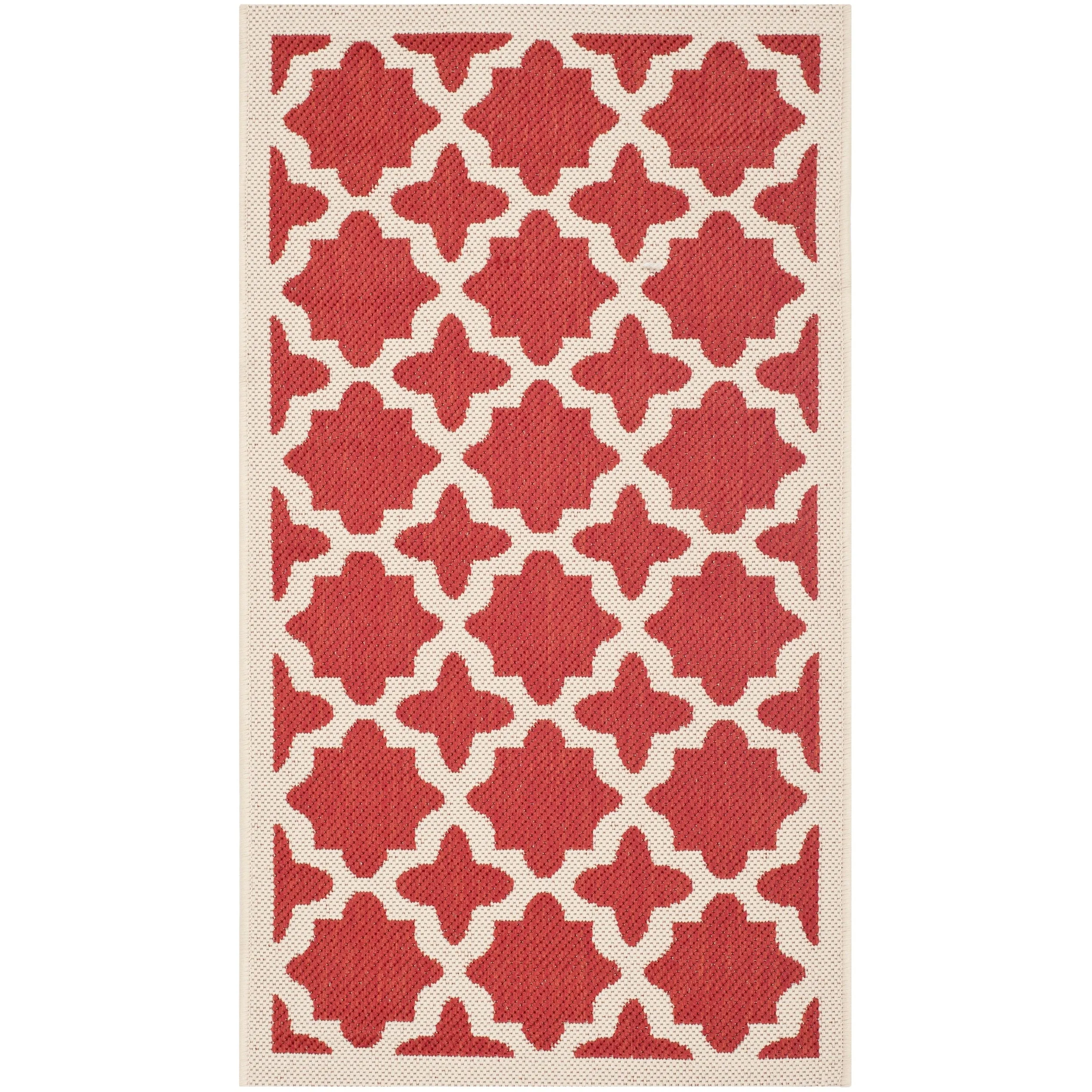 SAFAVIEH Courtyard Myrianne Indoor/ Outdoor Waterproof Patio Backyard Rug