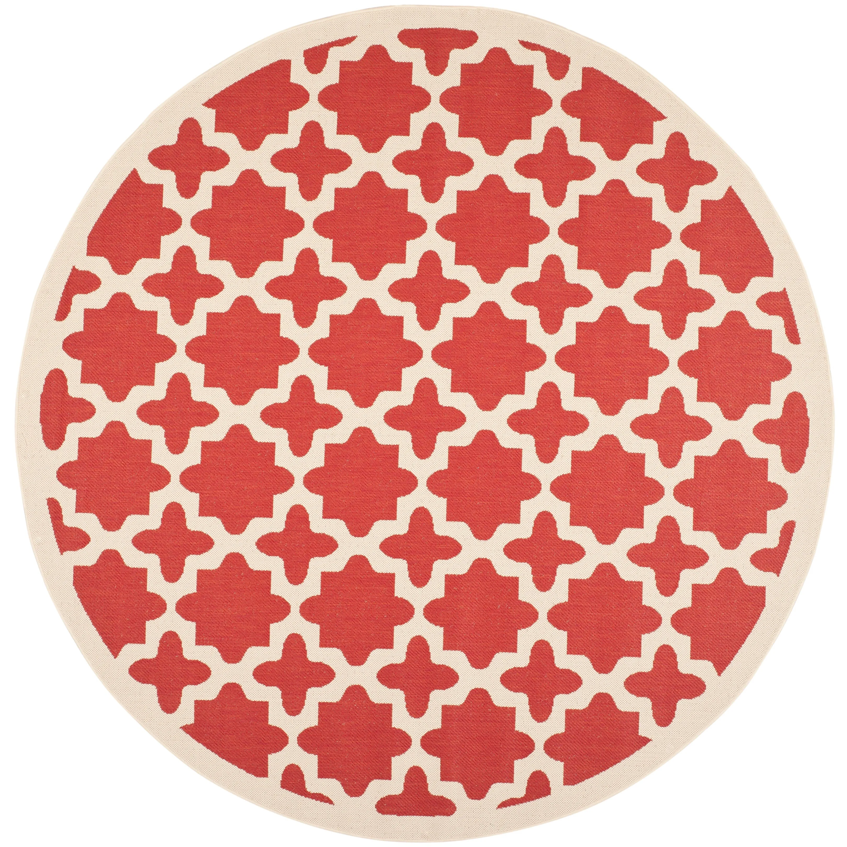 SAFAVIEH Courtyard Myrianne Indoor/ Outdoor Waterproof Patio Backyard Rug