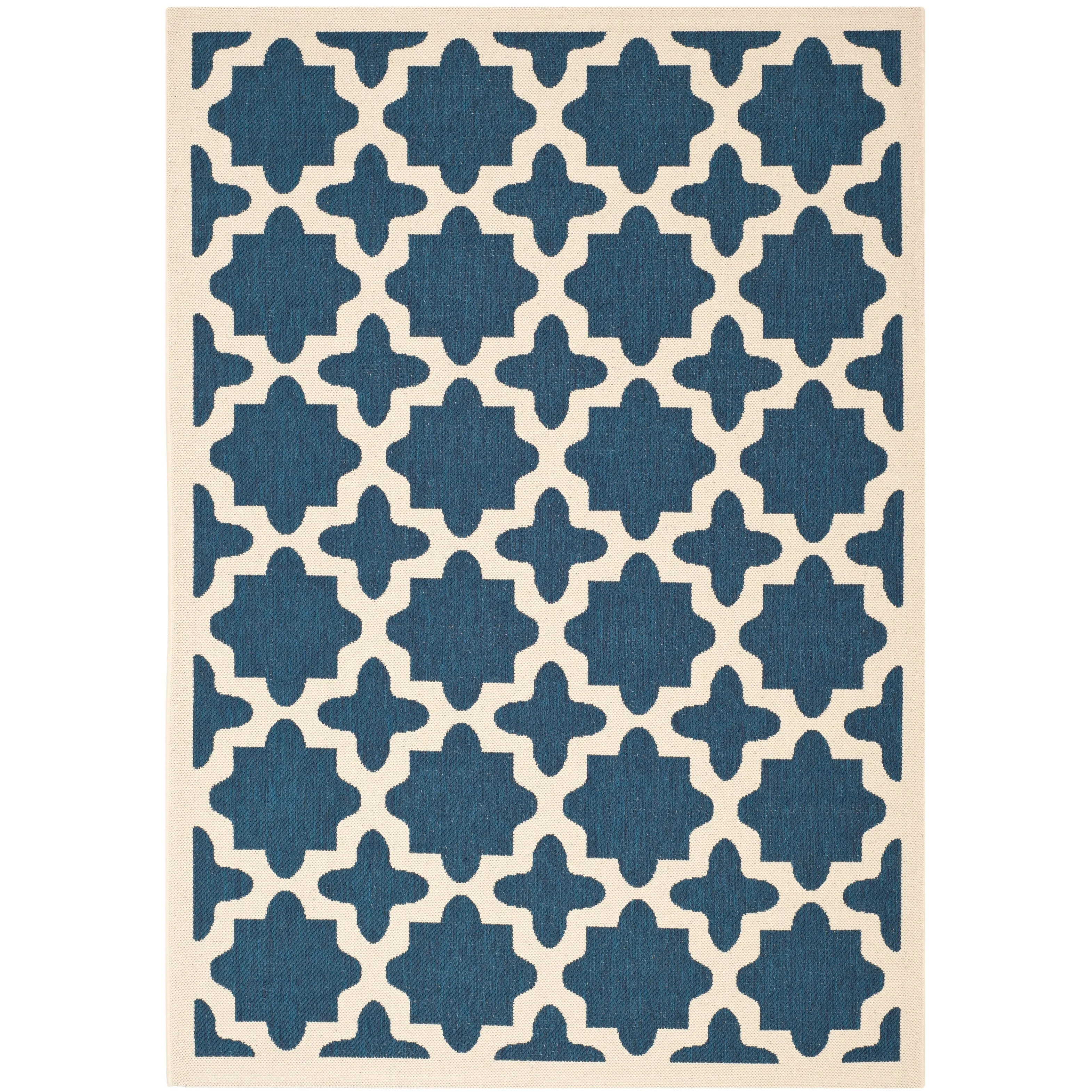 SAFAVIEH Courtyard Myrianne Indoor/ Outdoor Waterproof Patio Backyard Rug