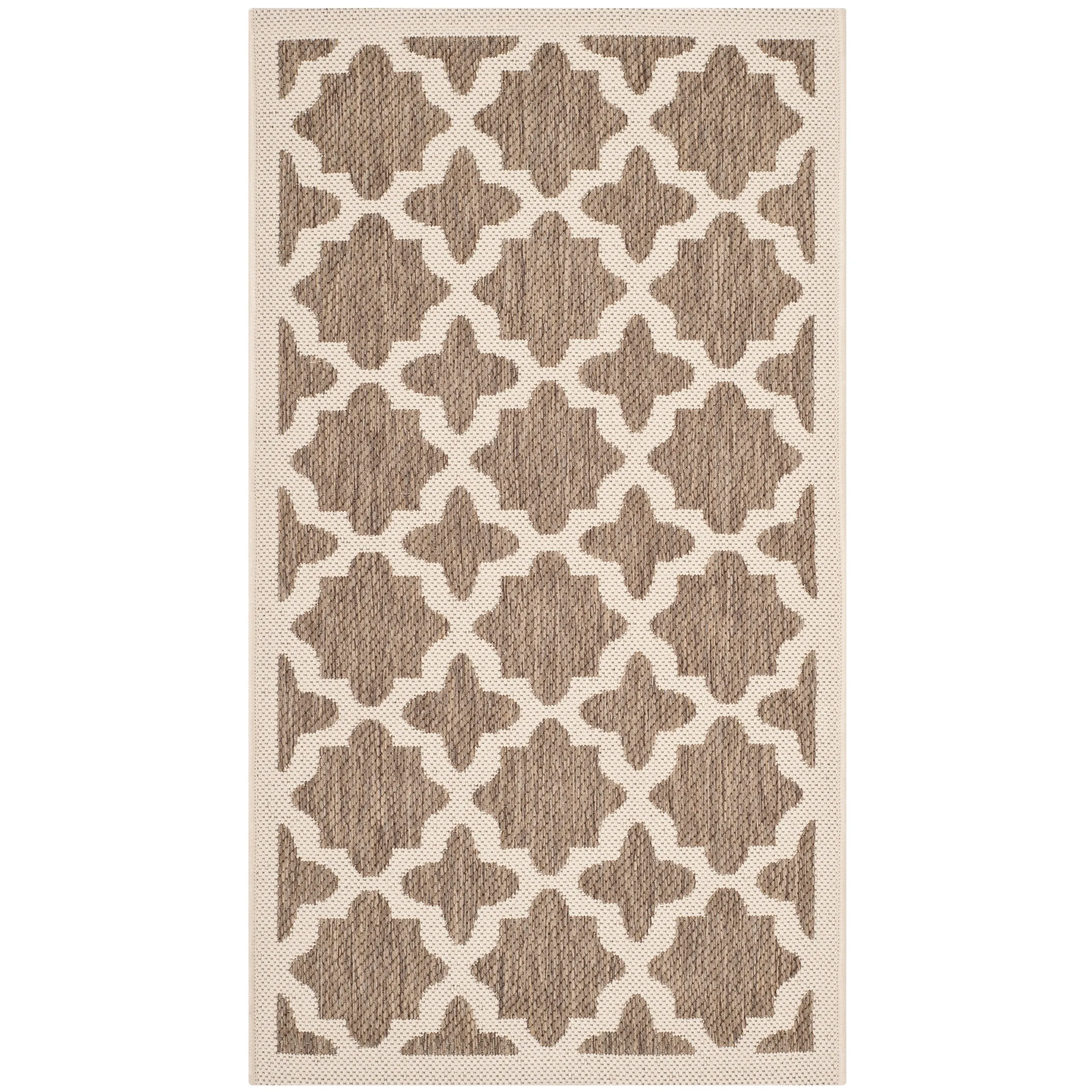 SAFAVIEH Courtyard Myrianne Indoor/ Outdoor Waterproof Patio Backyard Rug