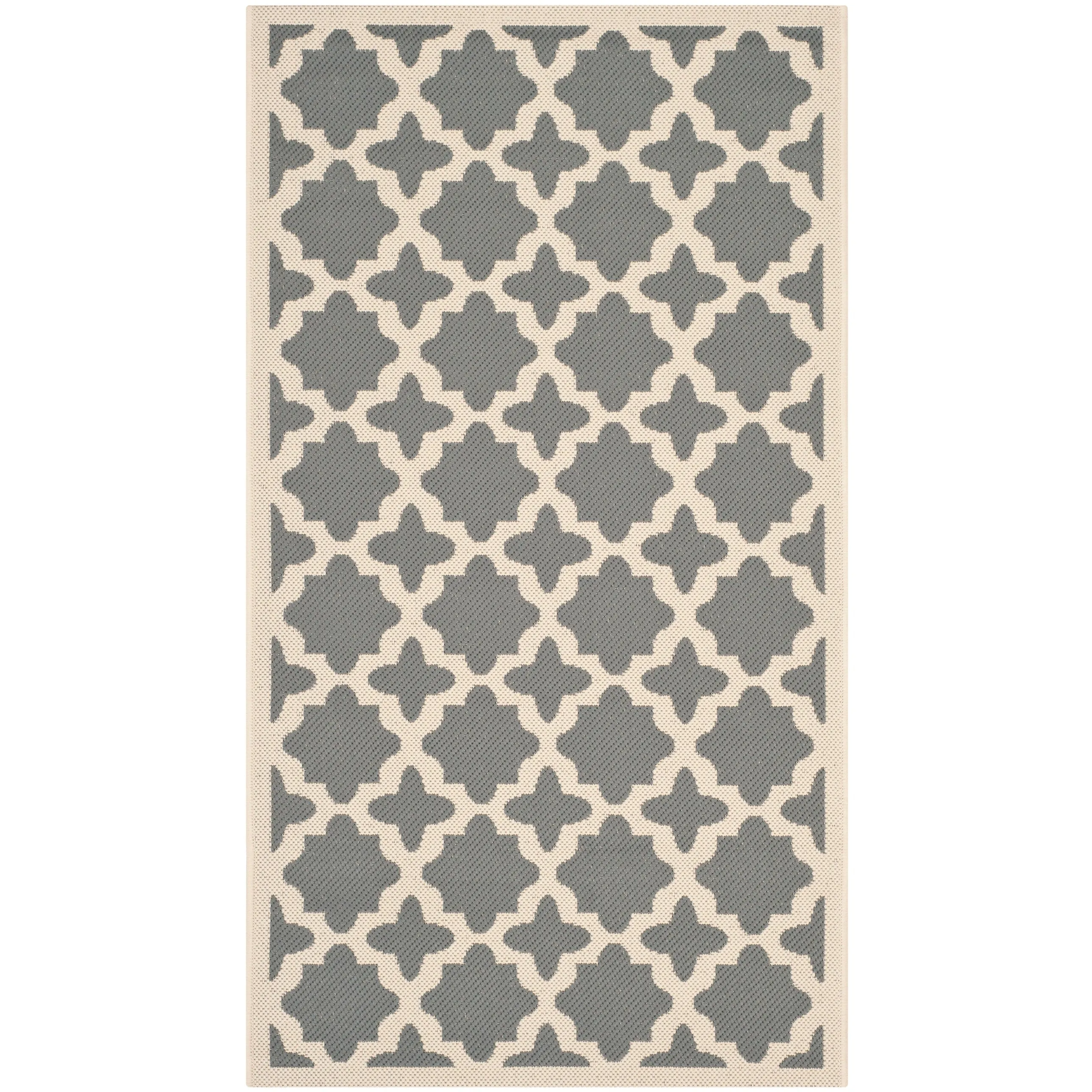SAFAVIEH Courtyard Myrianne Indoor/ Outdoor Waterproof Patio Backyard Rug