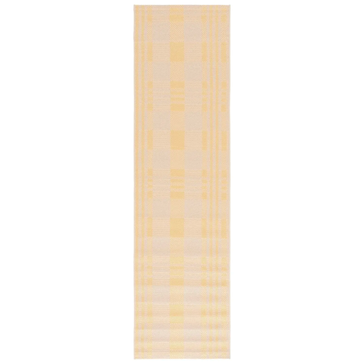 SAFAVIEH Courtyard Oriole Plaid Indoor/ Outdoor Waterproof Patio Backyard.
