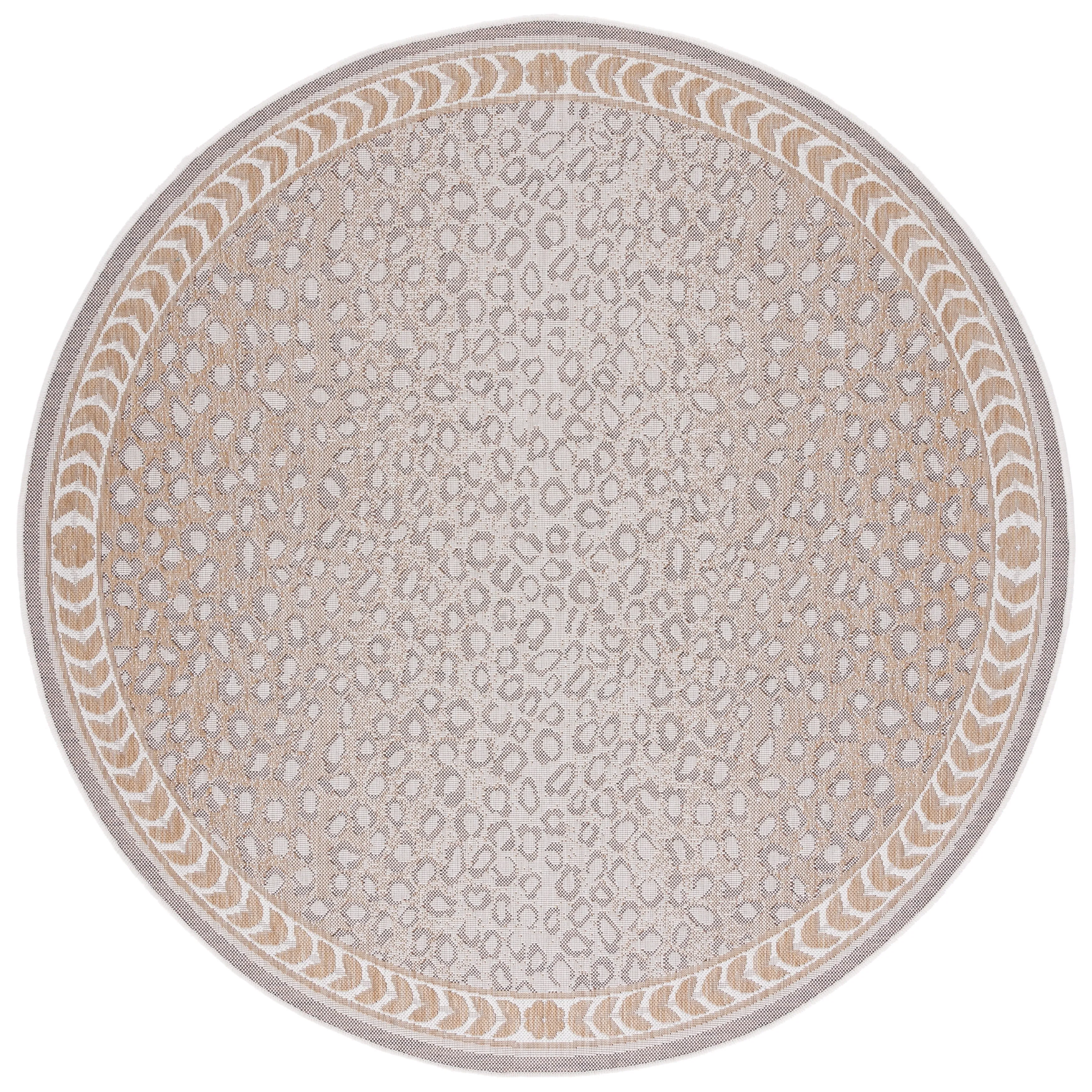 SAFAVIEH Courtyard Sanyi Indoor/ Outdoor Waterproof Patio Backyard Rug