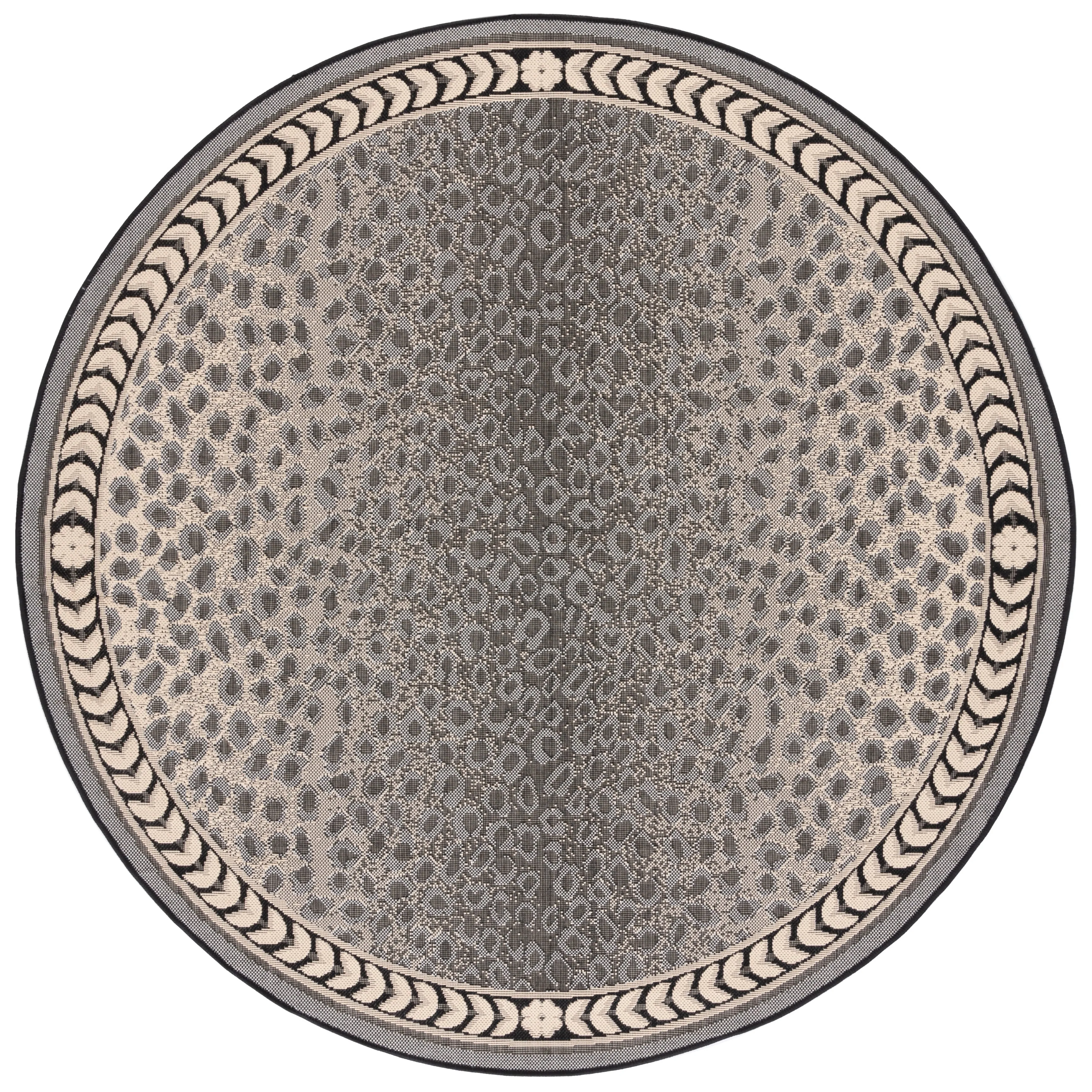 SAFAVIEH Courtyard Sanyi Indoor/ Outdoor Waterproof Patio Backyard Rug