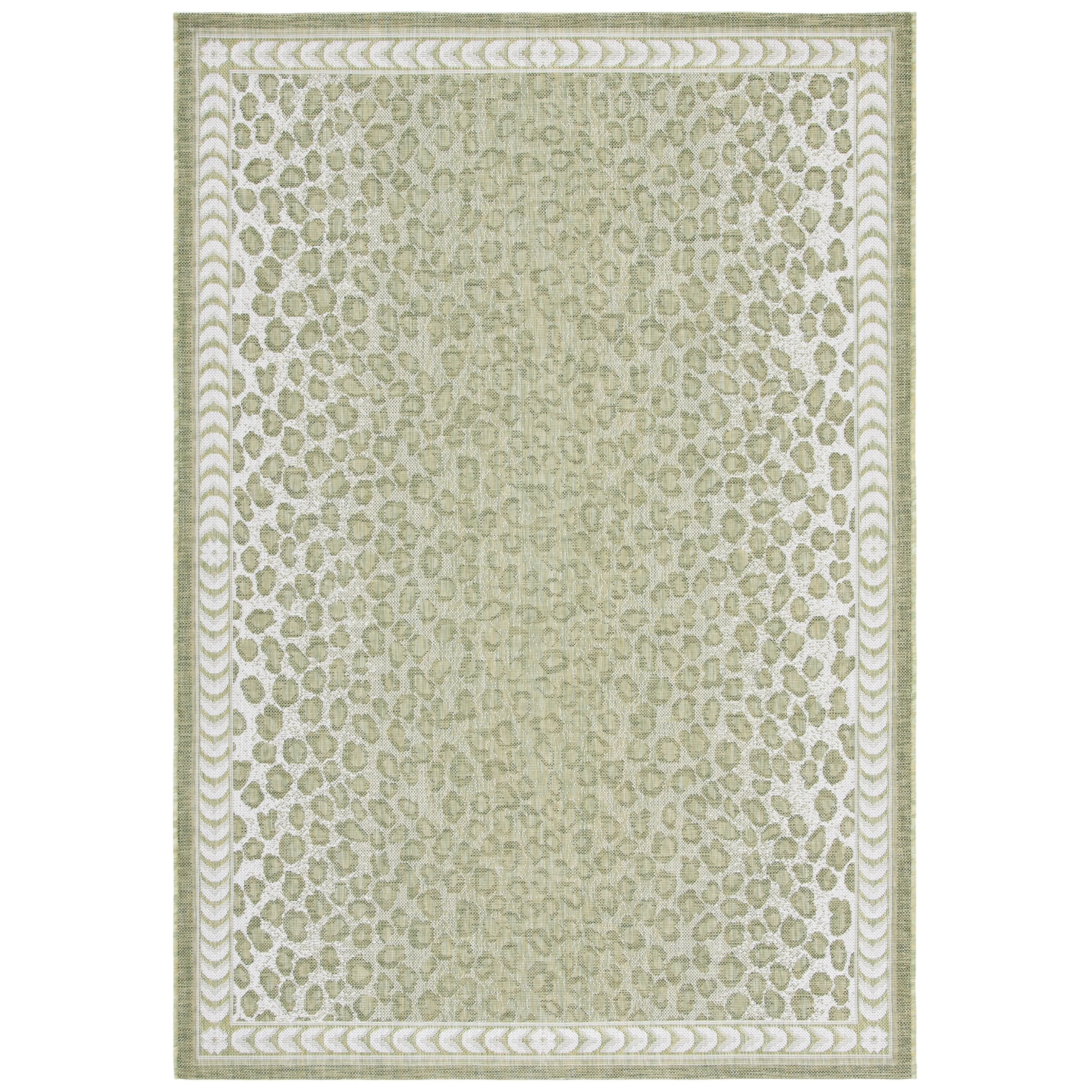SAFAVIEH Courtyard Sanyi Indoor/ Outdoor Waterproof Patio Backyard Rug