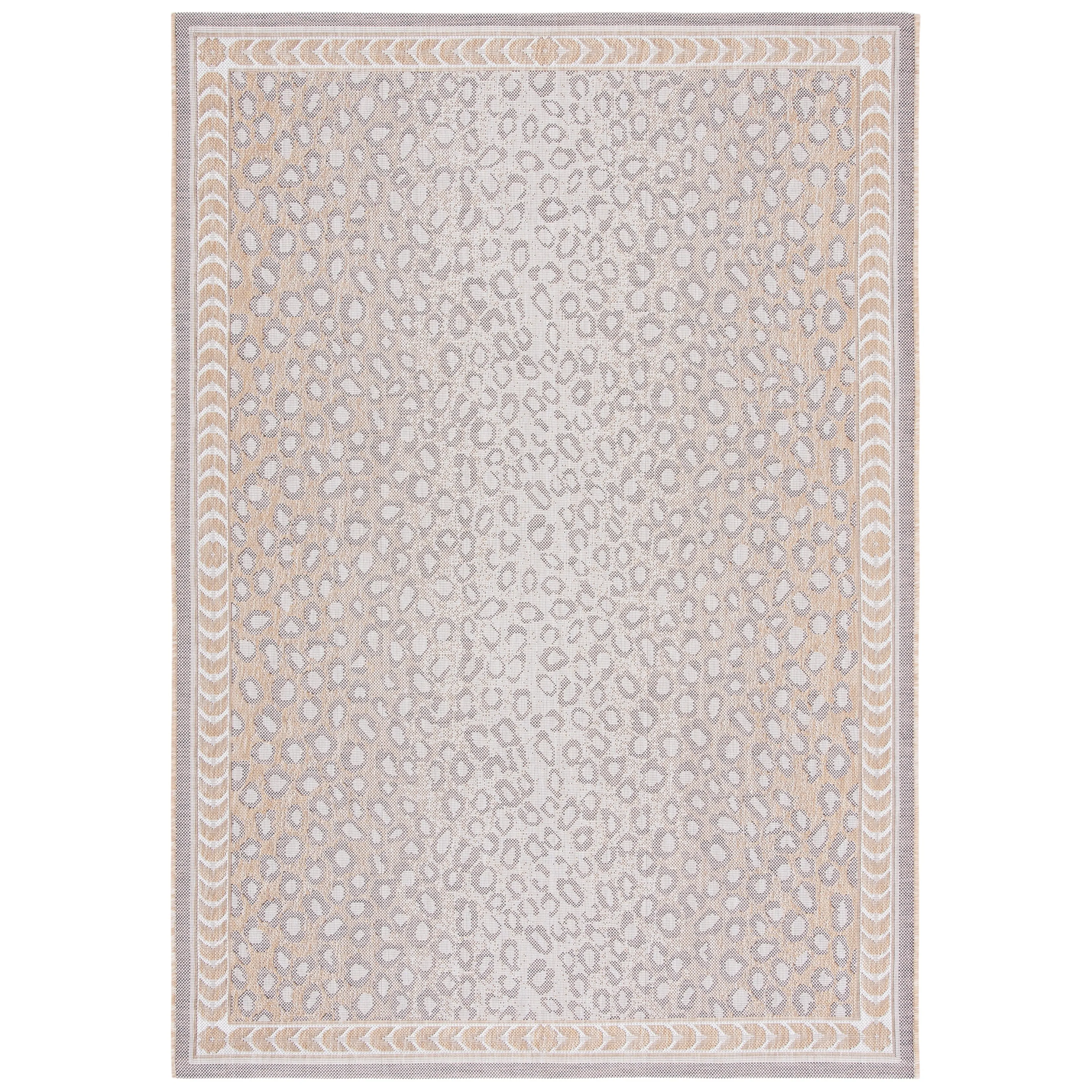 SAFAVIEH Courtyard Sanyi Indoor/ Outdoor Waterproof Patio Backyard Rug