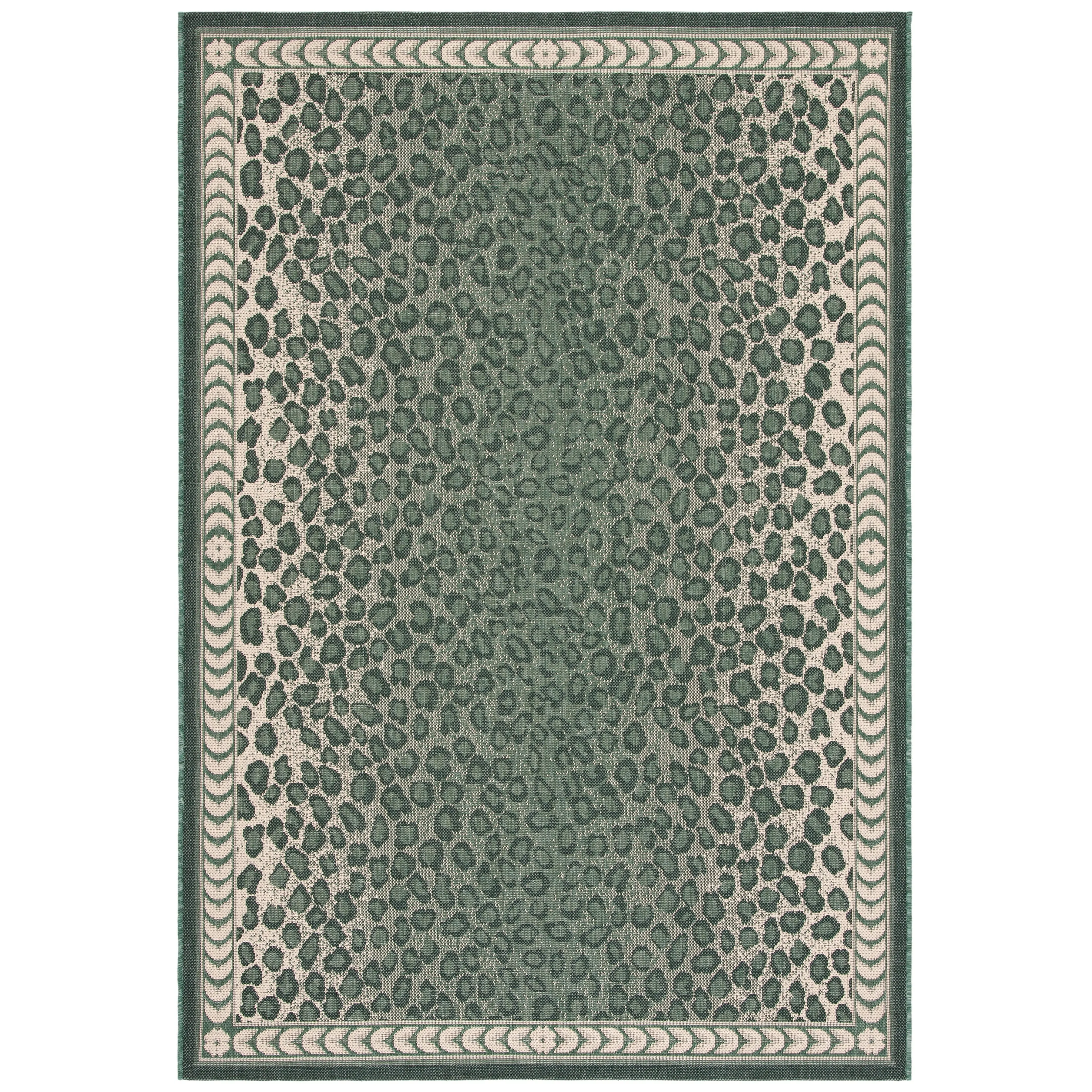 SAFAVIEH Courtyard Sanyi Indoor/ Outdoor Waterproof Patio Backyard Rug