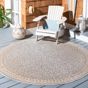 SAFAVIEH Courtyard Sanyi Indoor/ Outdoor Waterproof Patio Backyard Rug