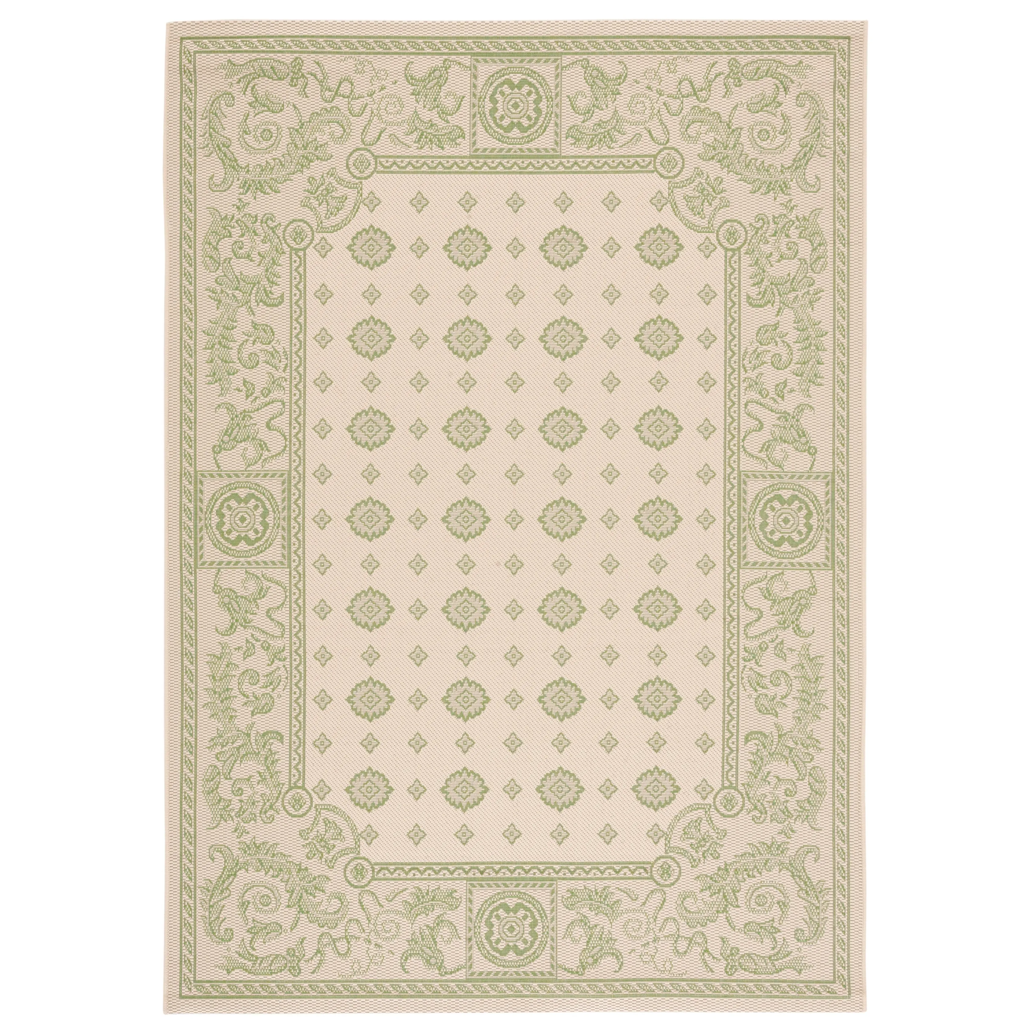SAFAVIEH Courtyard Steve Indoor/ Outdoor Waterproof Patio Backyard Rug