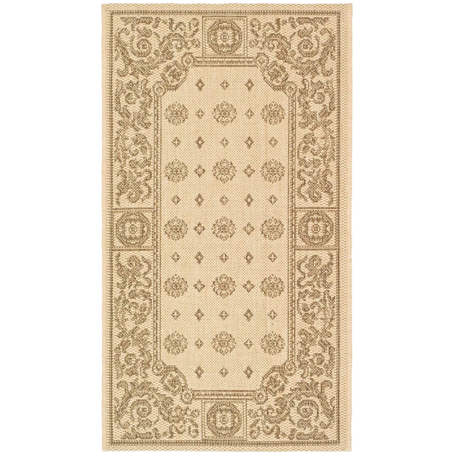 SAFAVIEH Courtyard Steve Indoor/ Outdoor Waterproof Patio Backyard Rug