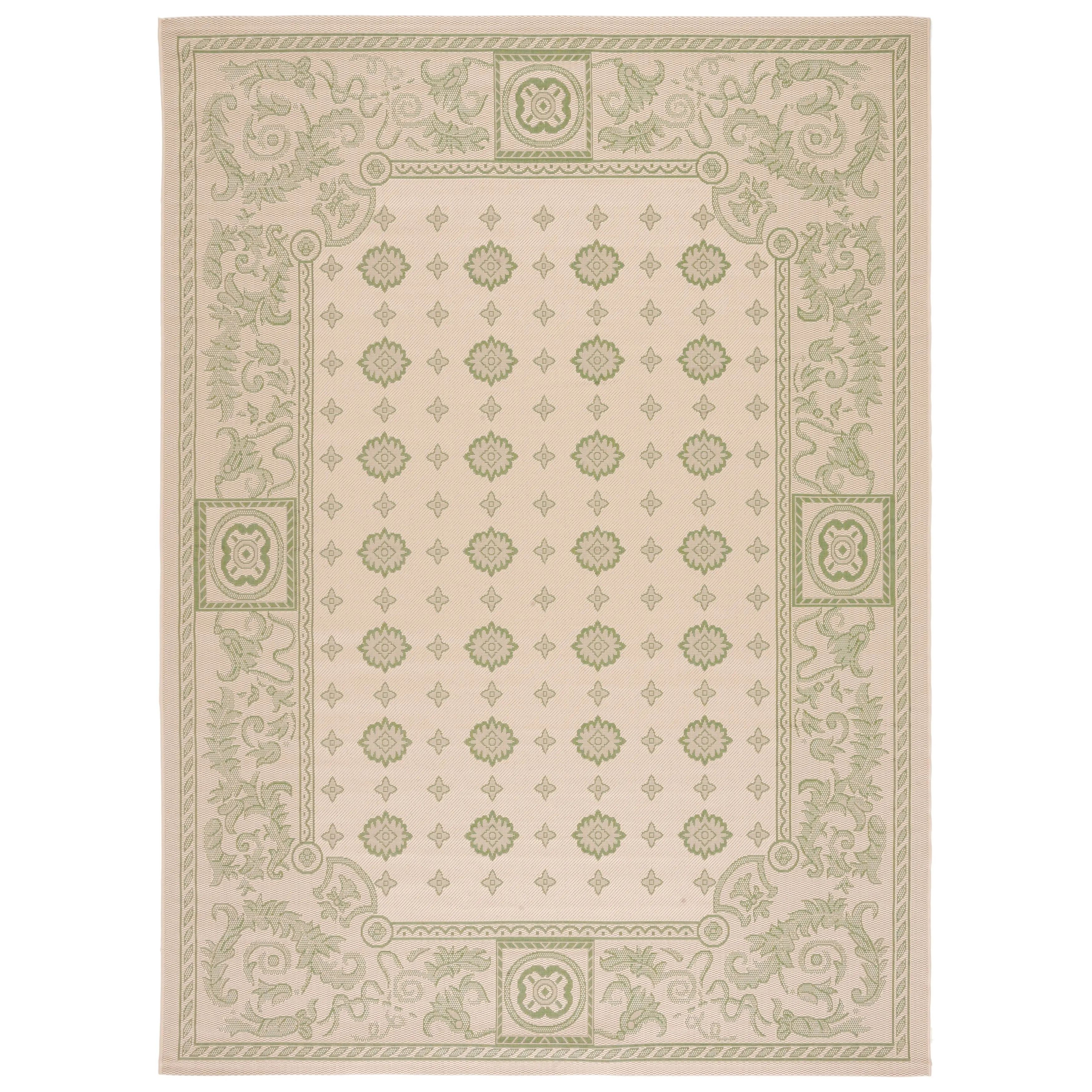 SAFAVIEH Courtyard Steve Indoor/ Outdoor Waterproof Patio Backyard Rug