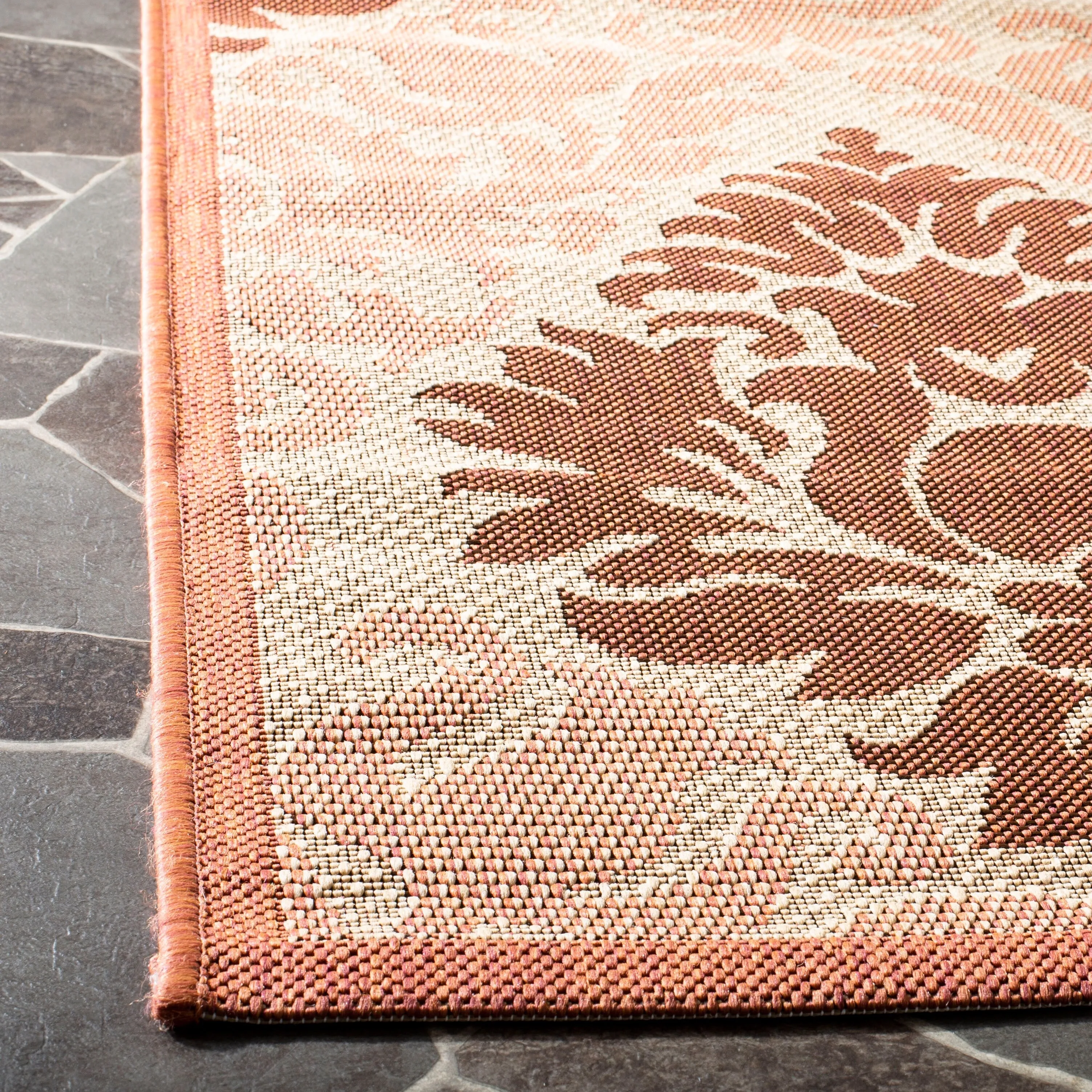 SAFAVIEH Courtyard Vicki Indoor/ Outdoor Waterproof Patio Backyard Rug