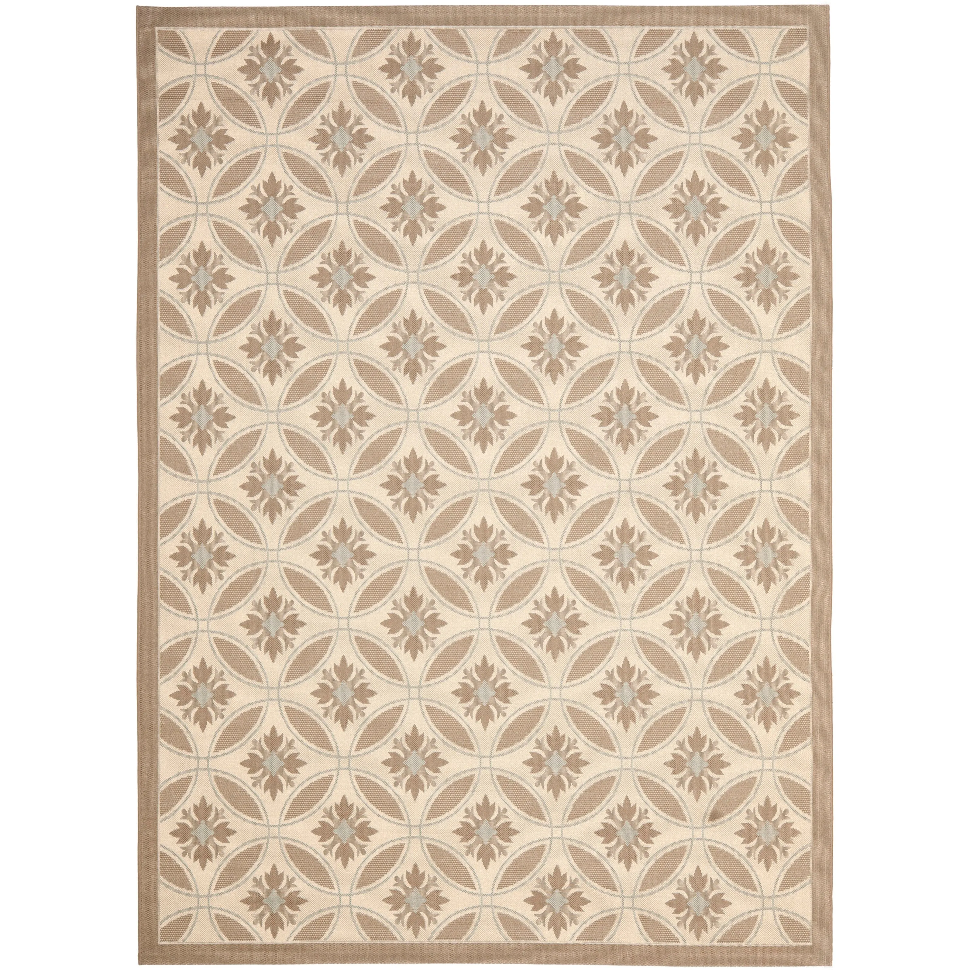 SAFAVIEH Courtyard Walfriede Indoor/ Outdoor Waterproof Rug