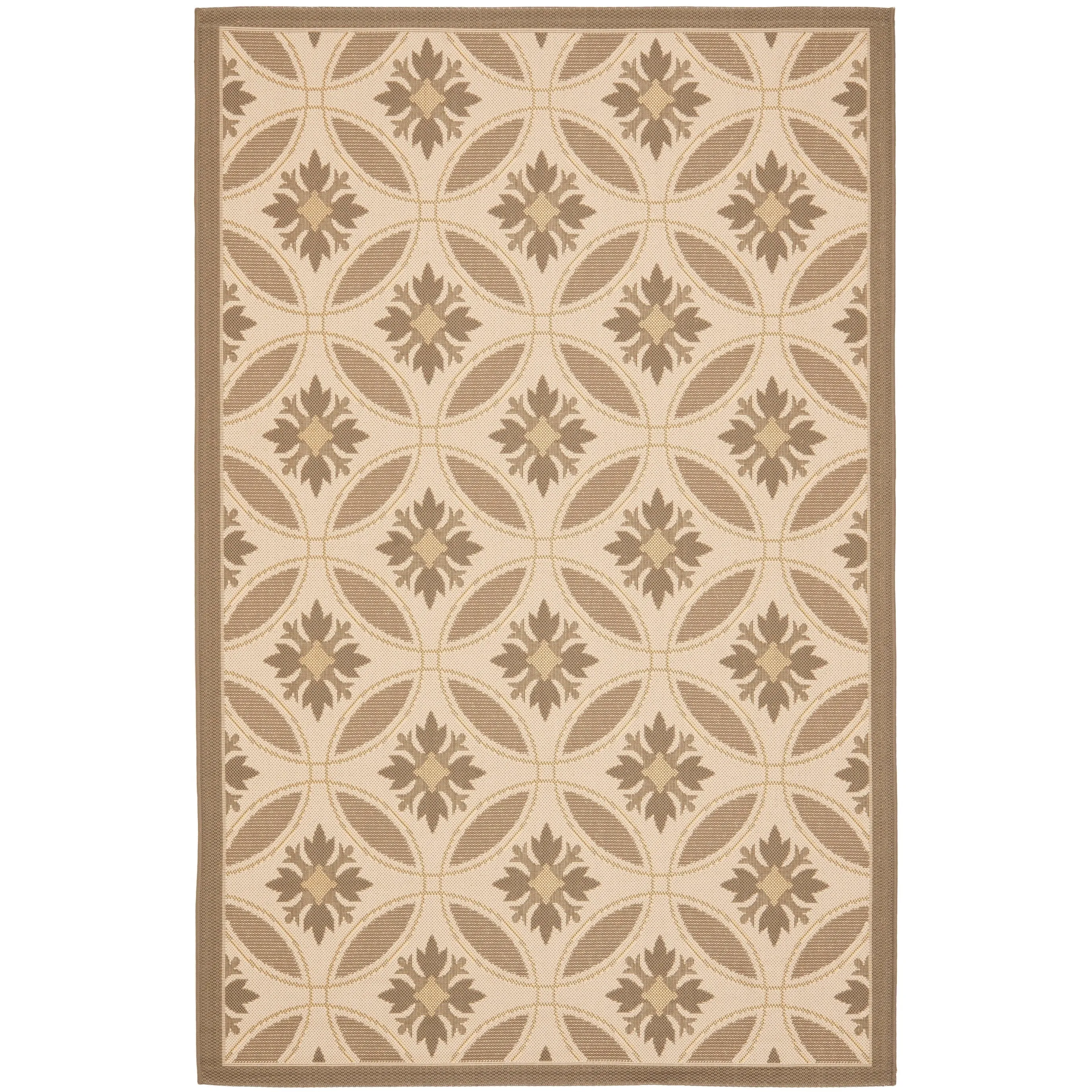 SAFAVIEH Courtyard Walfriede Indoor/ Outdoor Waterproof Rug