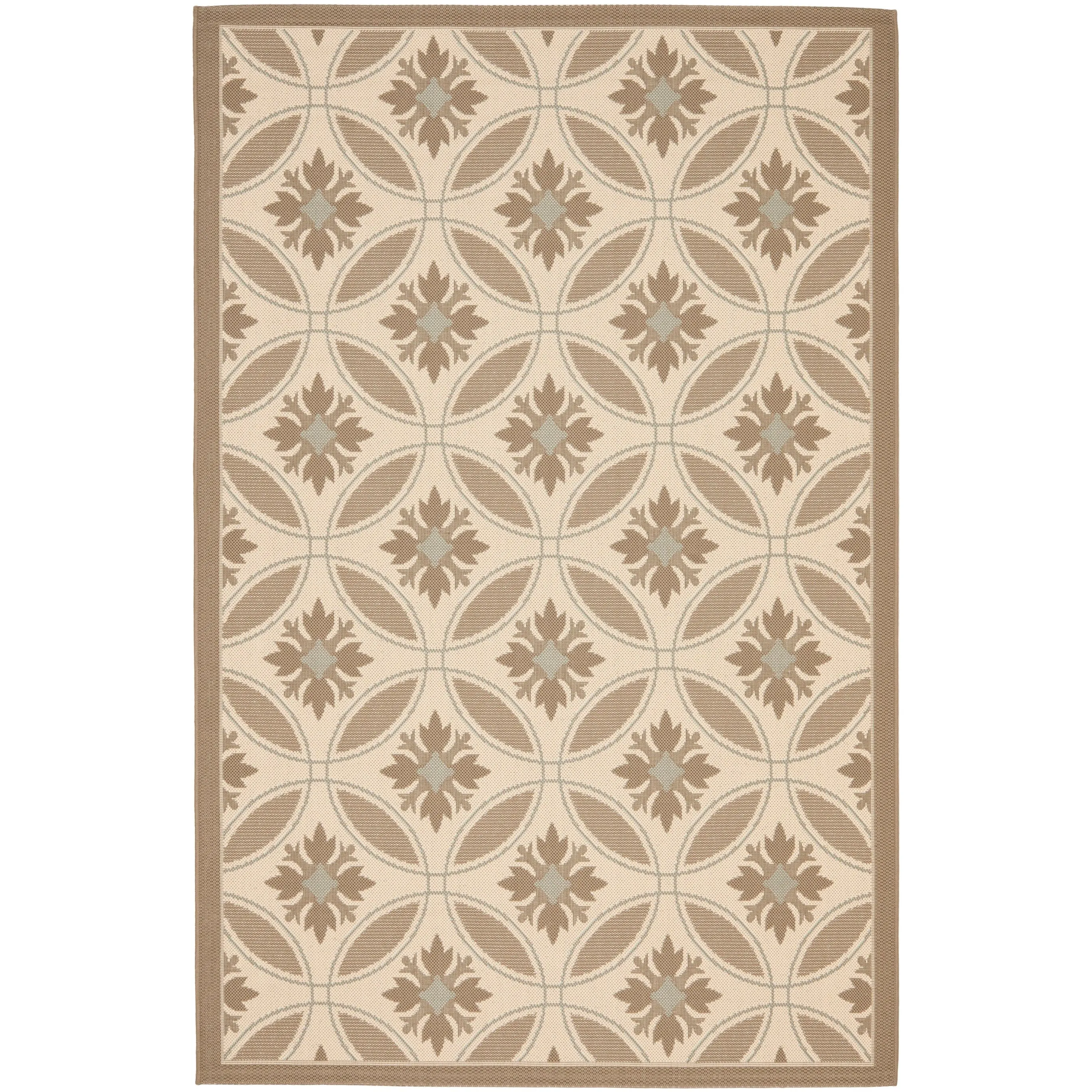SAFAVIEH Courtyard Walfriede Indoor/ Outdoor Waterproof Rug