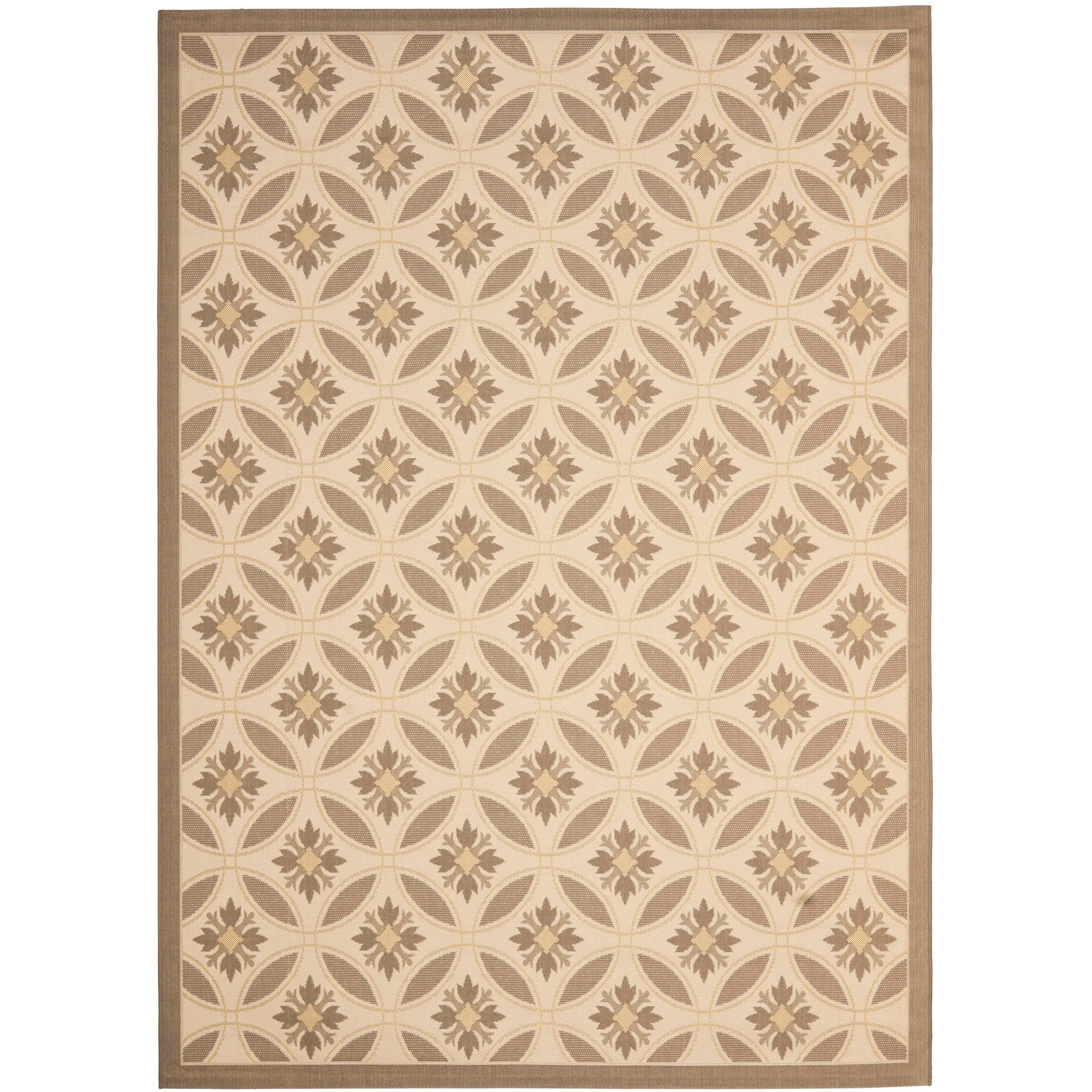 SAFAVIEH Courtyard Walfriede Indoor/ Outdoor Waterproof Rug