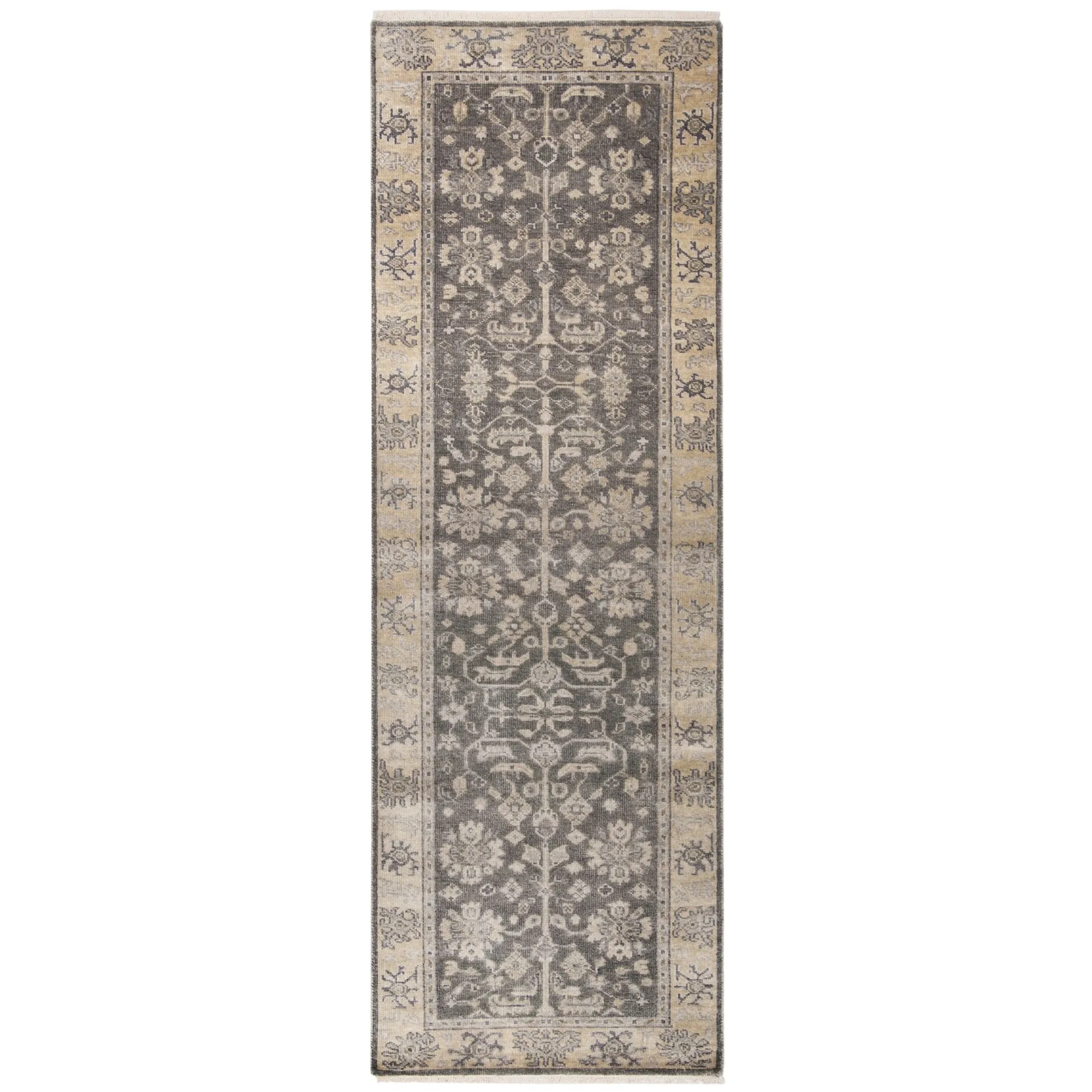SAFAVIEH Couture Hand-Knotted Oushak Dorotheia Traditional Oriental Wool Rug