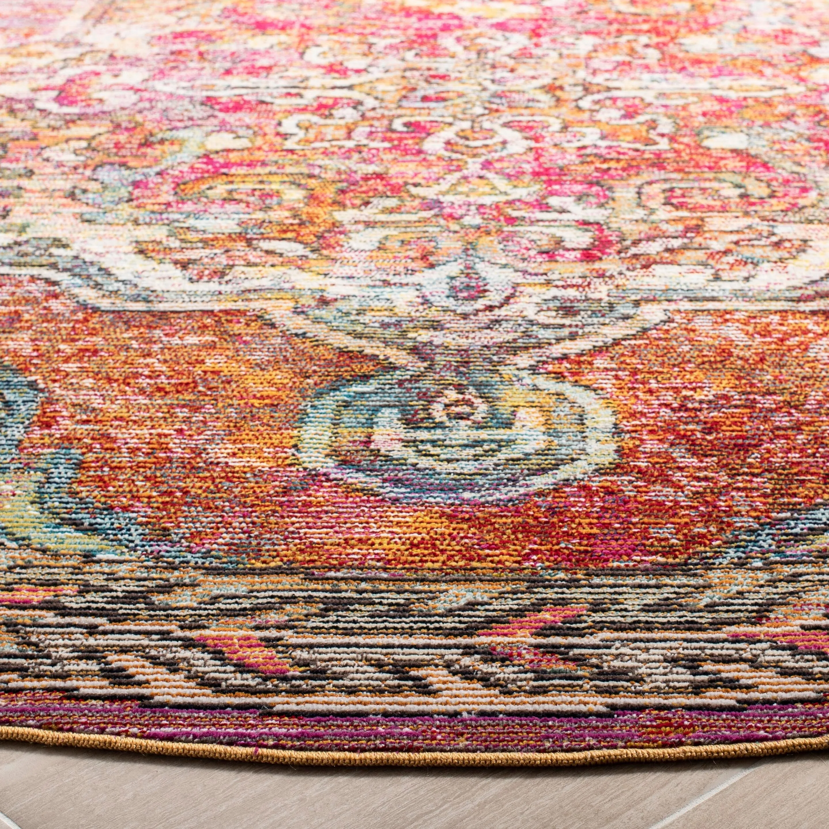 SAFAVIEH Crystal Petronela Vintage Boho Oriental Rug