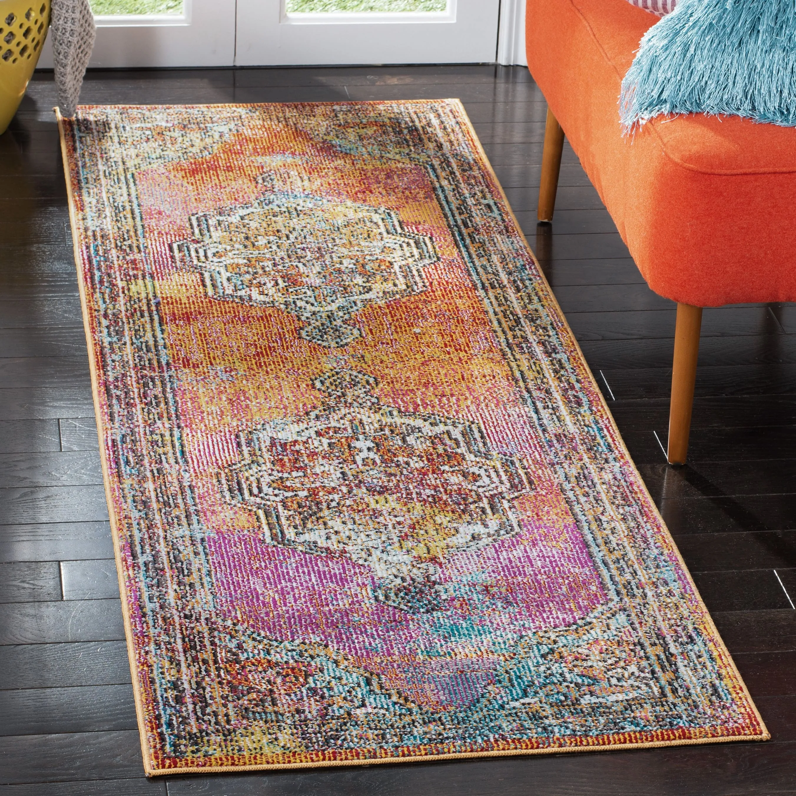 SAFAVIEH Crystal Petronela Vintage Boho Oriental Rug