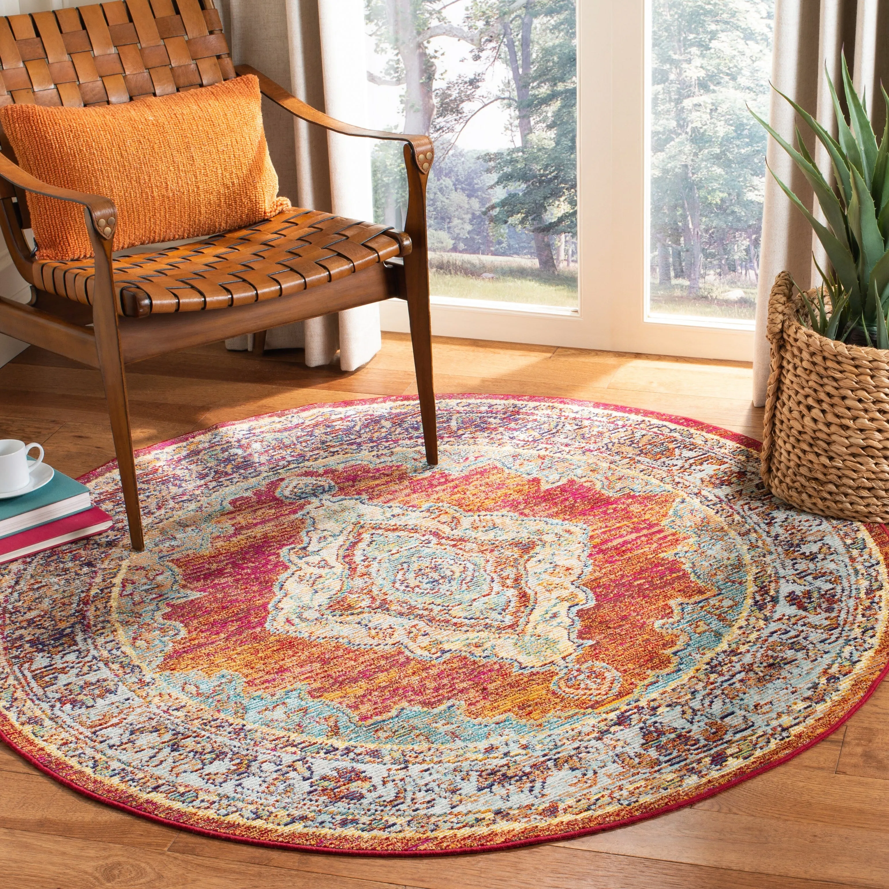 SAFAVIEH. Crystal Rozalija Vintage Boho Oriental Area Rug
