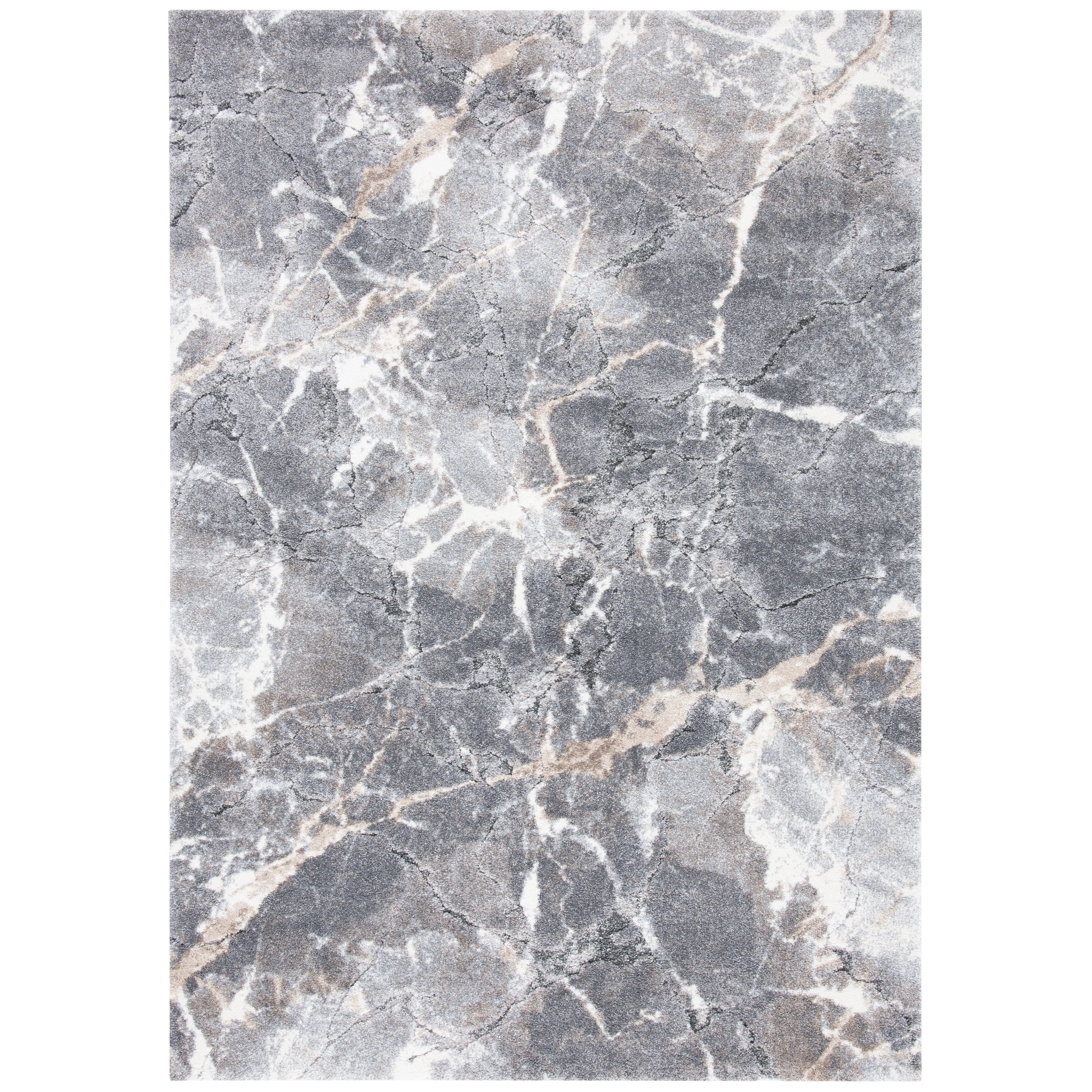 SAFAVIEH Cyrus Shag Nevra Abstract 1-inch Thick Rug