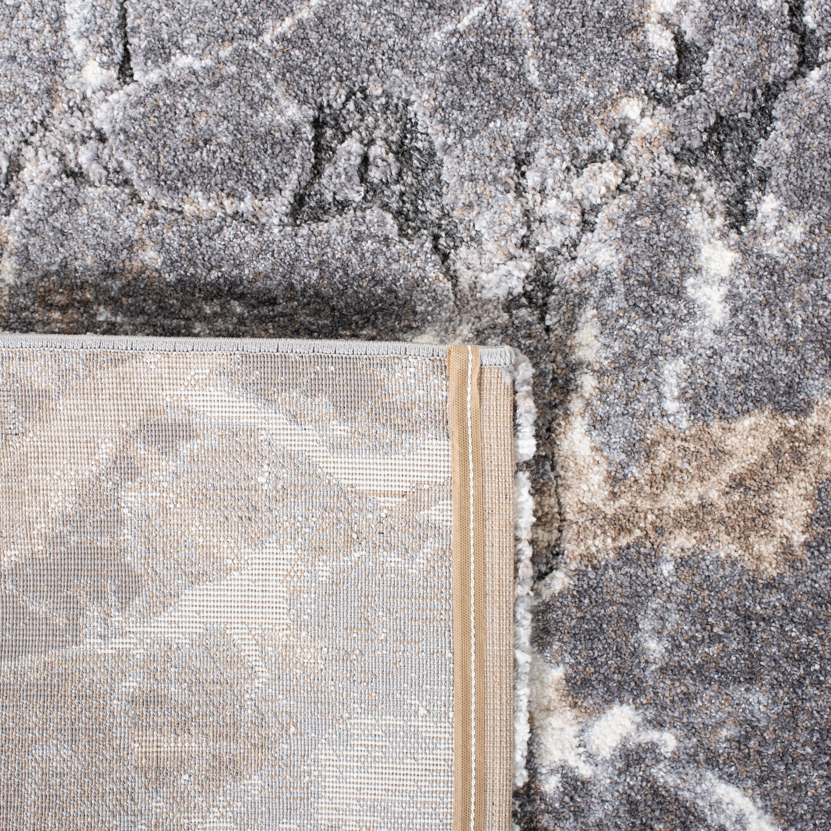 SAFAVIEH Cyrus Shag Nevra Abstract 1-inch Thick Rug