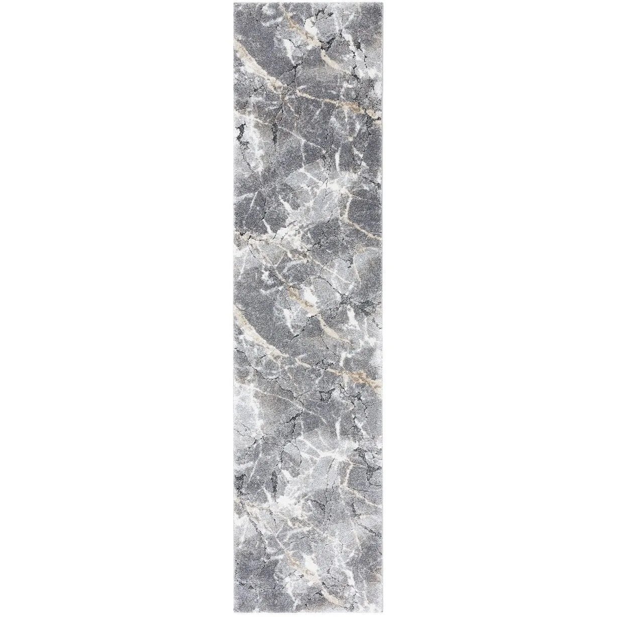 SAFAVIEH Cyrus Shag Nevra Abstract 1-inch Thick Rug