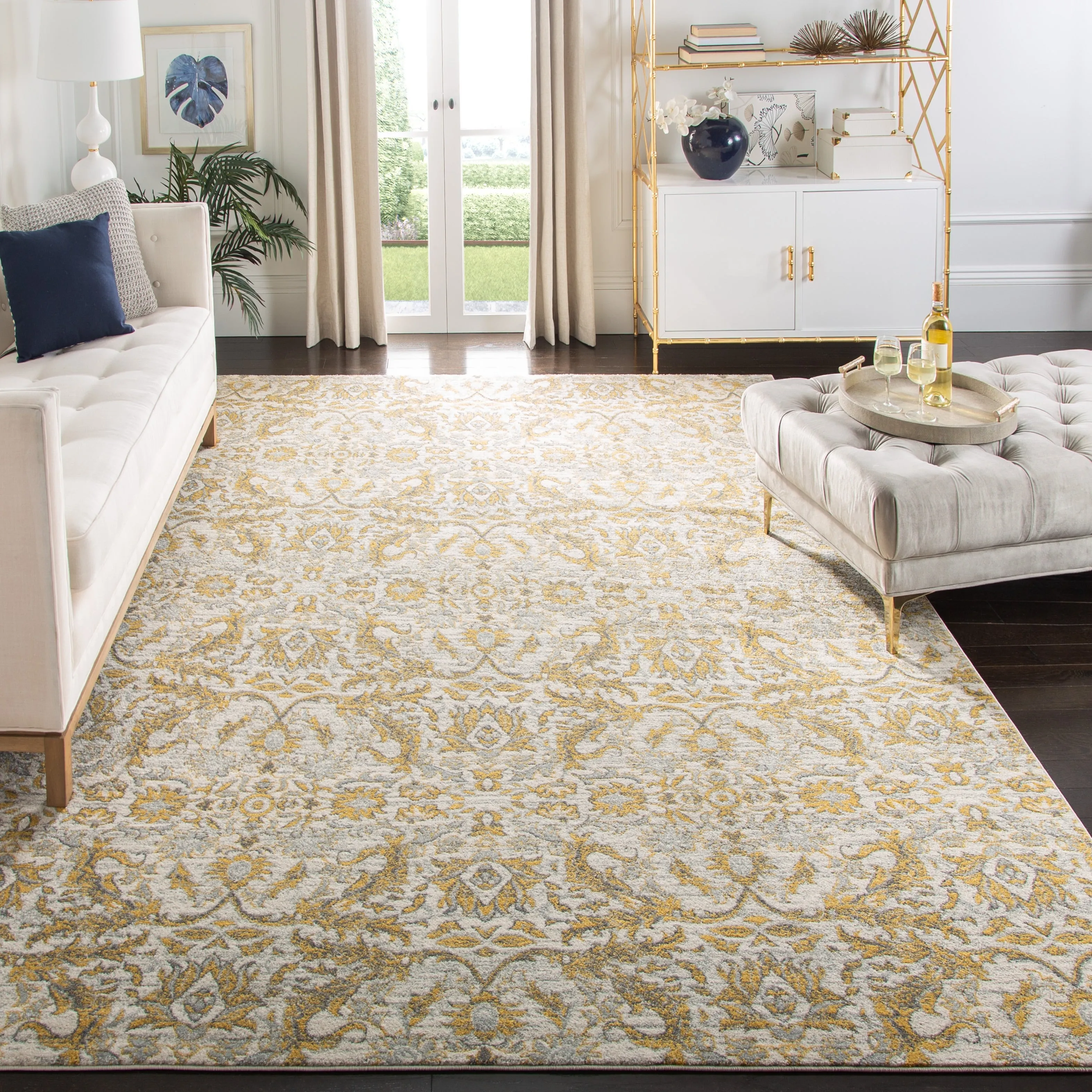 SAFAVIEH Evoke Krijna Vintage Damask Rug