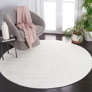 SAFAVIEH Faux Rabbit Auzinda Washable Fur Solid Shag Rug