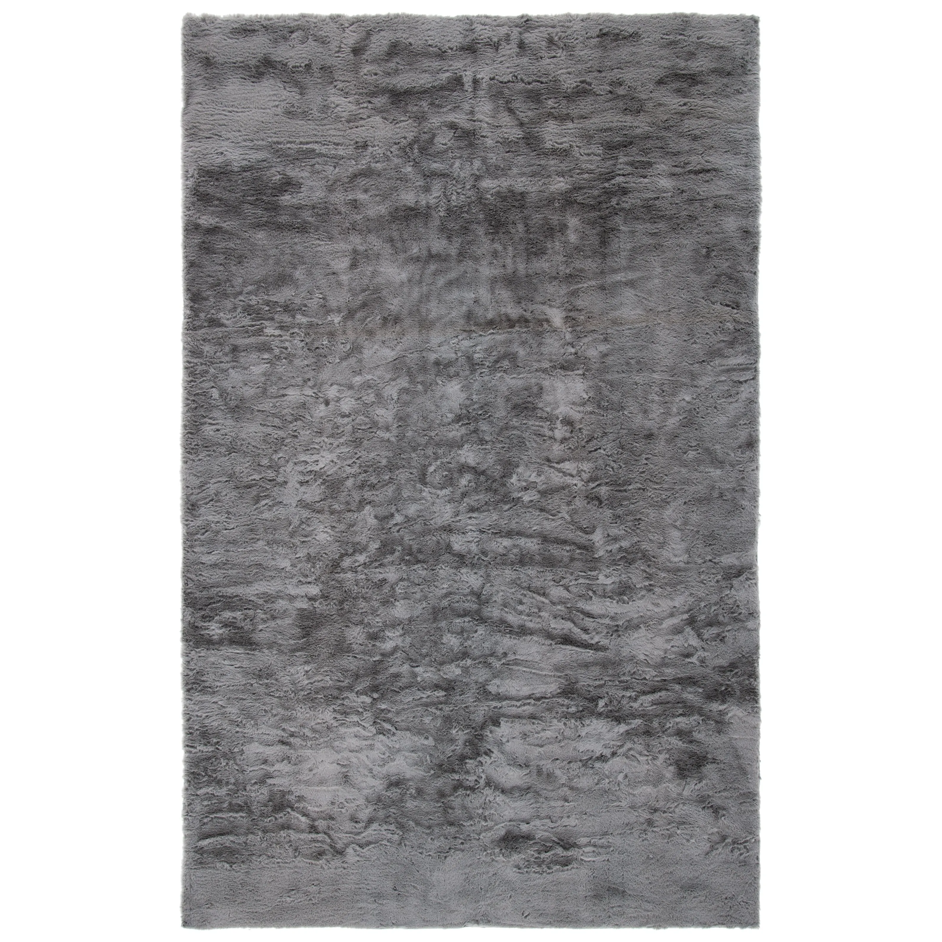 SAFAVIEH Faux Sheep Beniko Llinos 2.4-inch Thick Rug