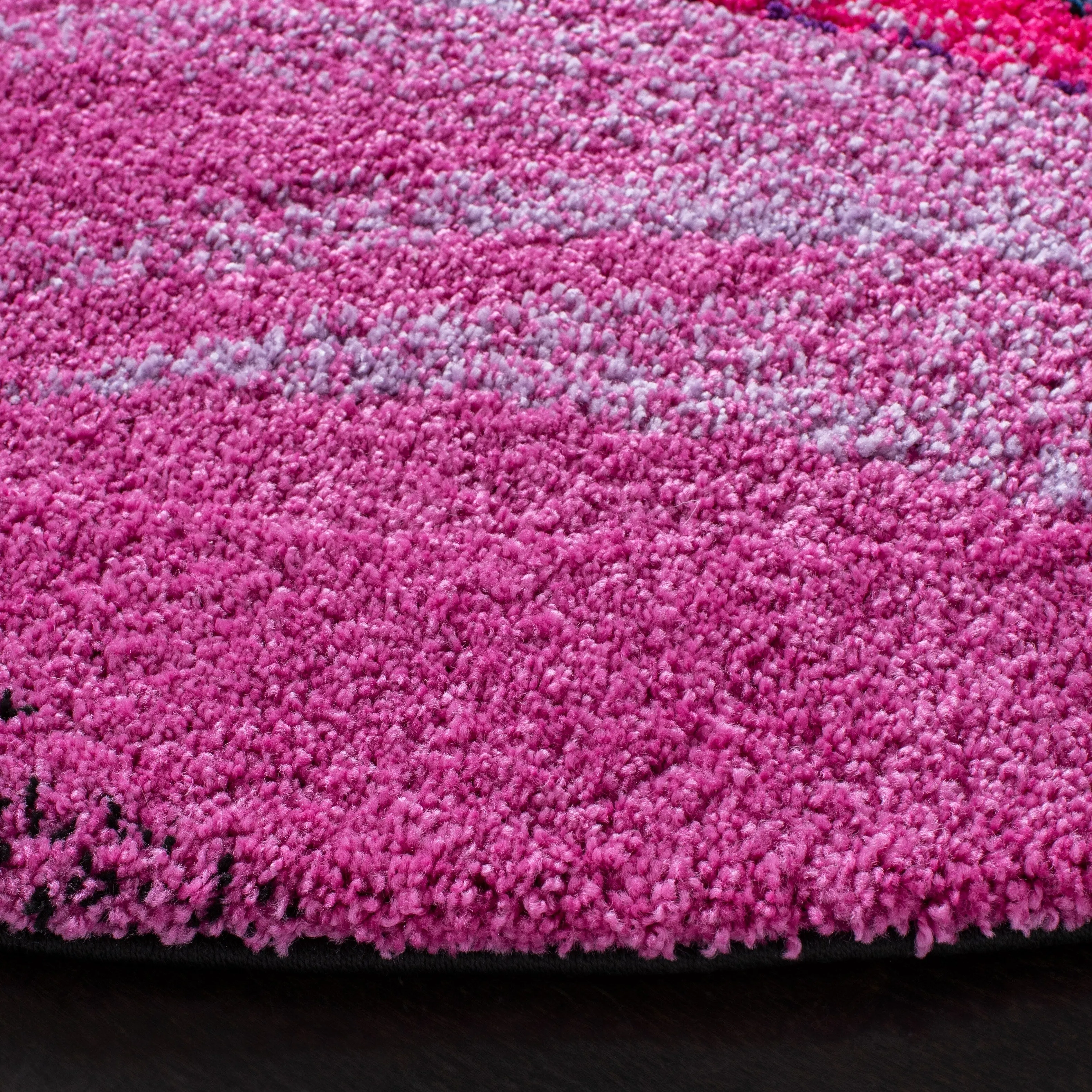 SAFAVIEH. Fiesta Shag Avdie Abstract Rug